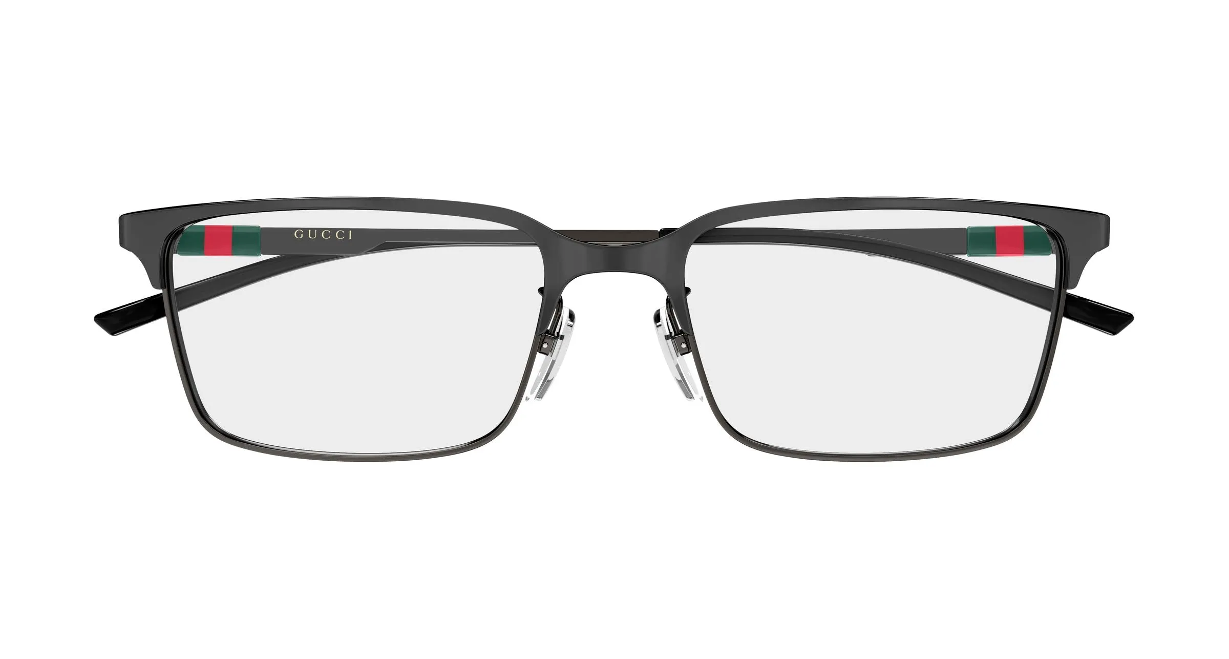 Gucci GG2245OL 003 Montature da vista Metallo Rutenio Trasparente Squadrata - immagine 2