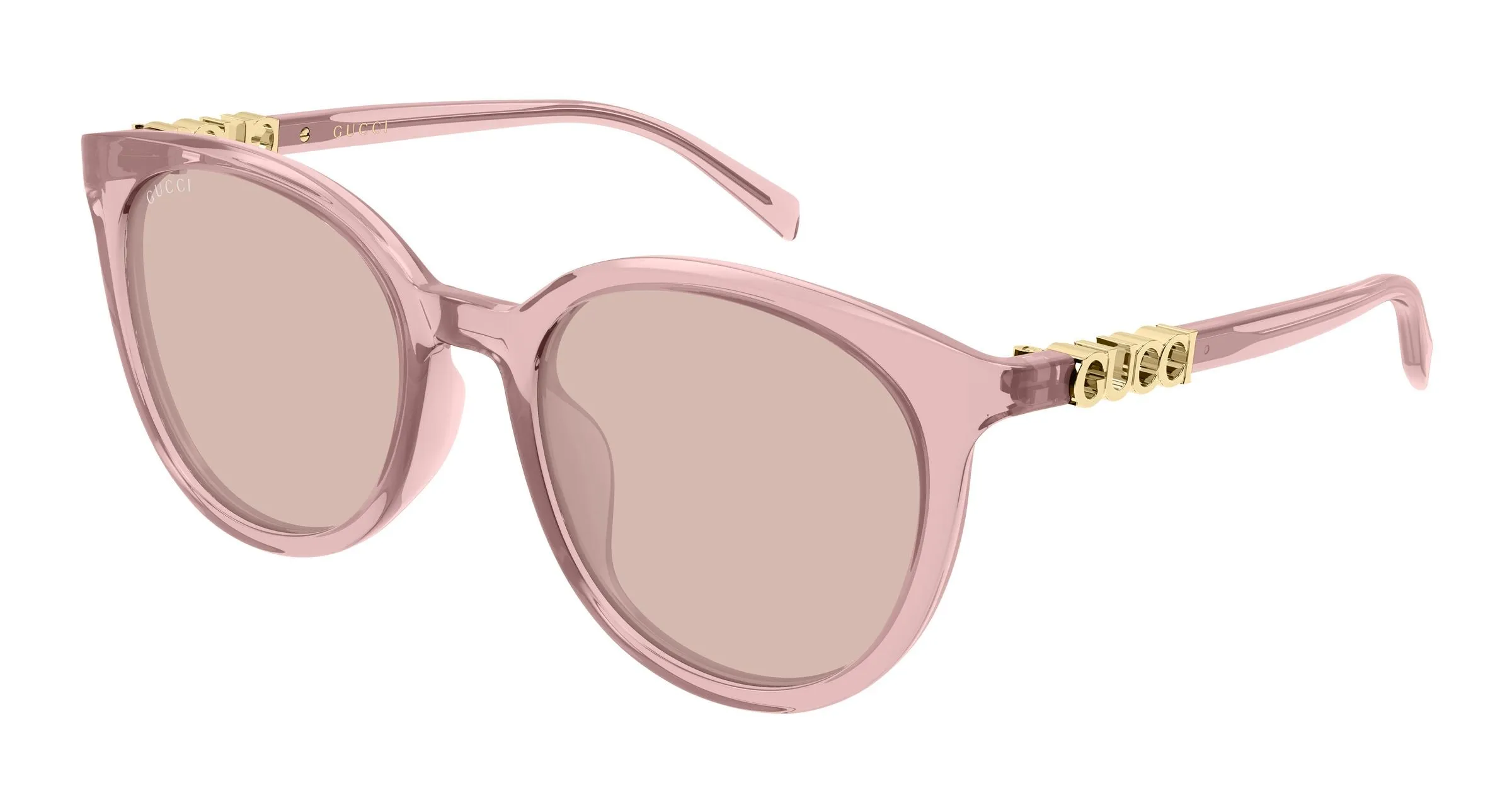 Gucci GG2209SK 003 Occhiali da sole Acetato Rosa Rosa Rotonda - immagine 1