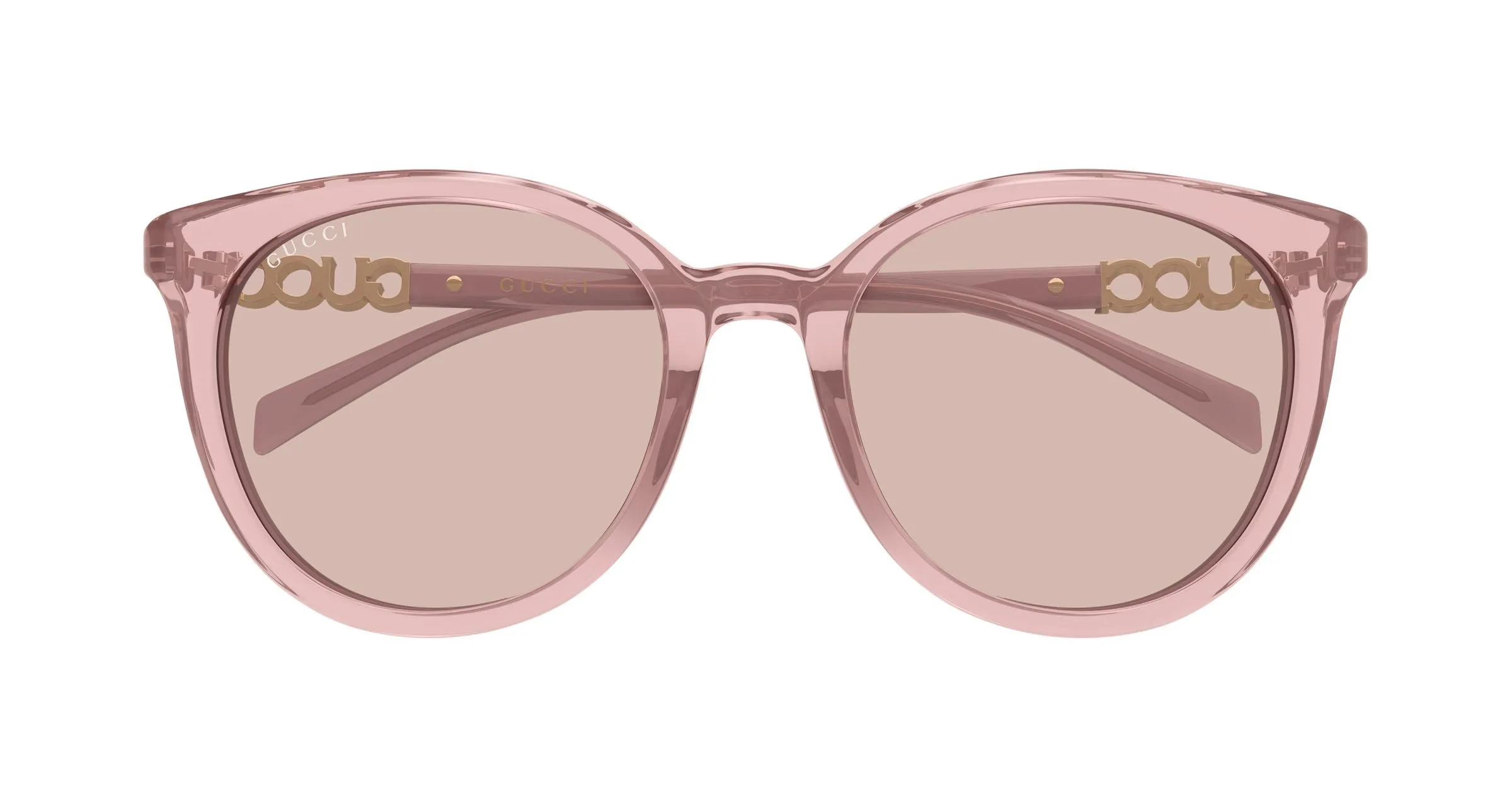 Gucci GG2209SK 003 Occhiali da sole Acetato Rosa Rosa Rotonda - immagine 2
