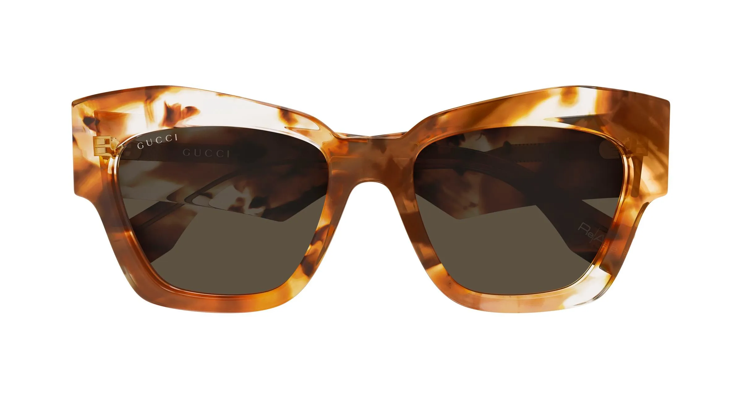 Gucci GG2150S 003 Occhiali da sole Acetato Havana Marrone Cat Eye - immagine 2