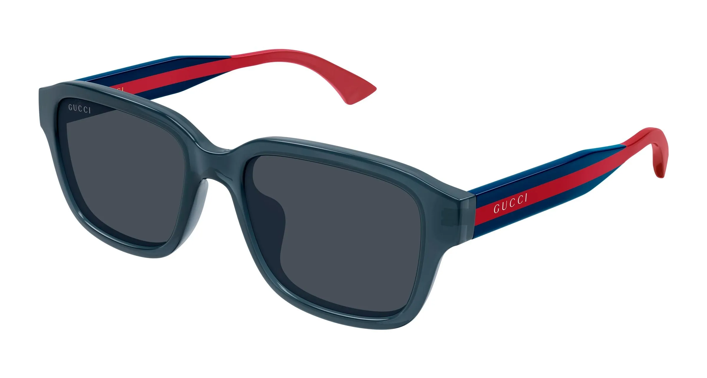 Gucci GG2120SA 004 Occhiali da sole Acetato Blu Blu Squadrata - immagine 1