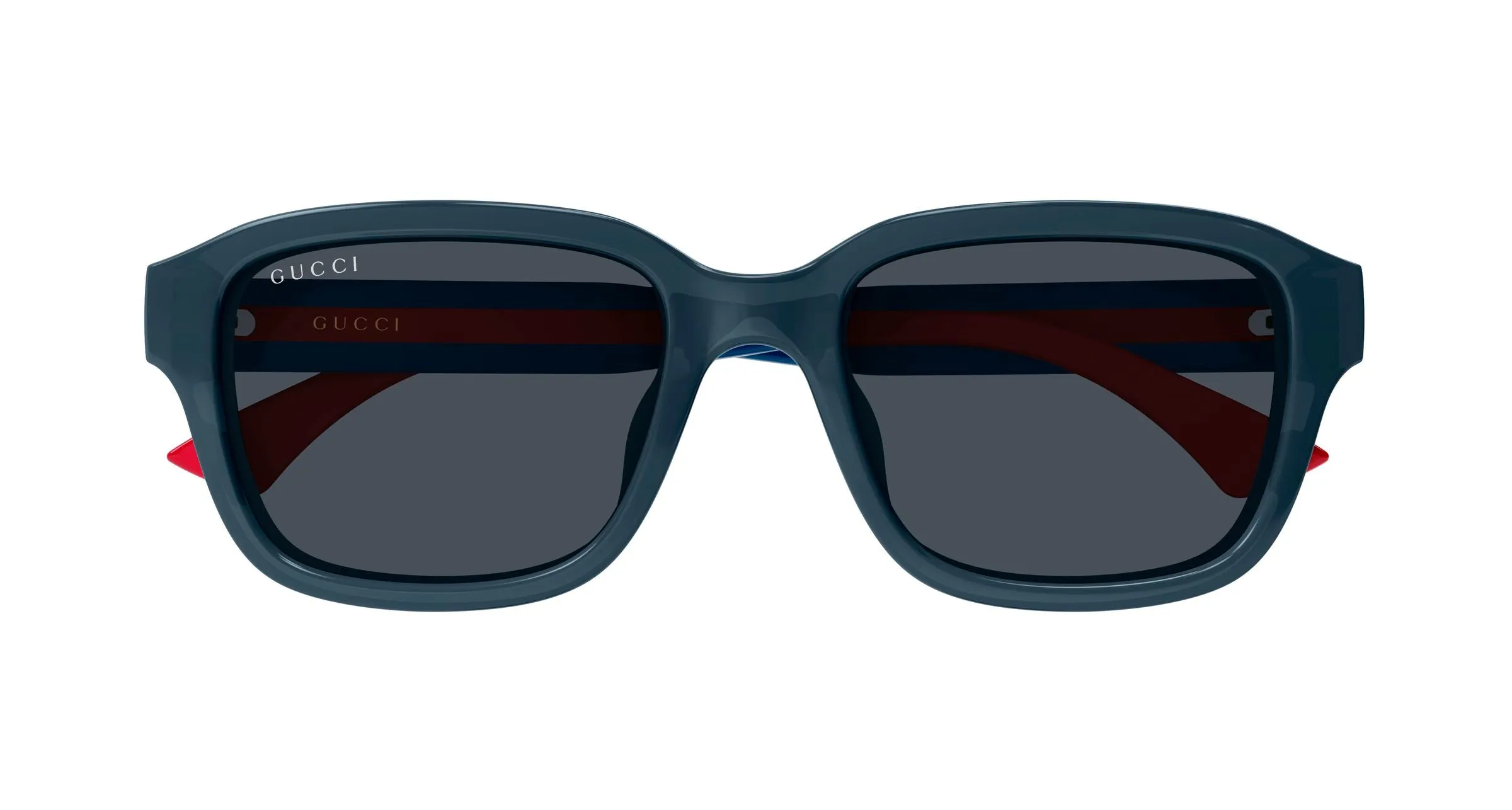 Gucci GG2120SA 004 Occhiali da sole Acetato Blu Blu Squadrata - immagine 2