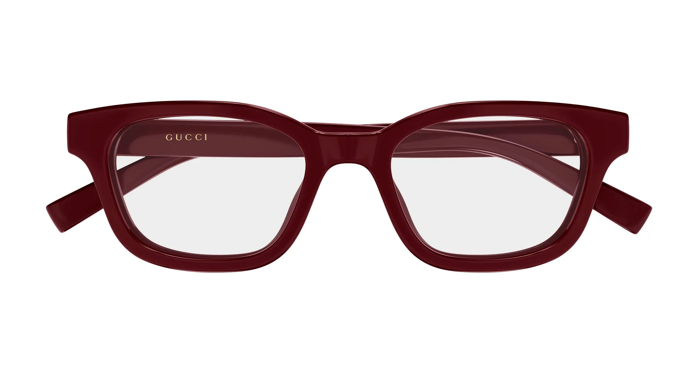 Gucci GG2103OL 007 Montature da vista Iniettato Bordeaux Trasparente Squadrata - immagine 2