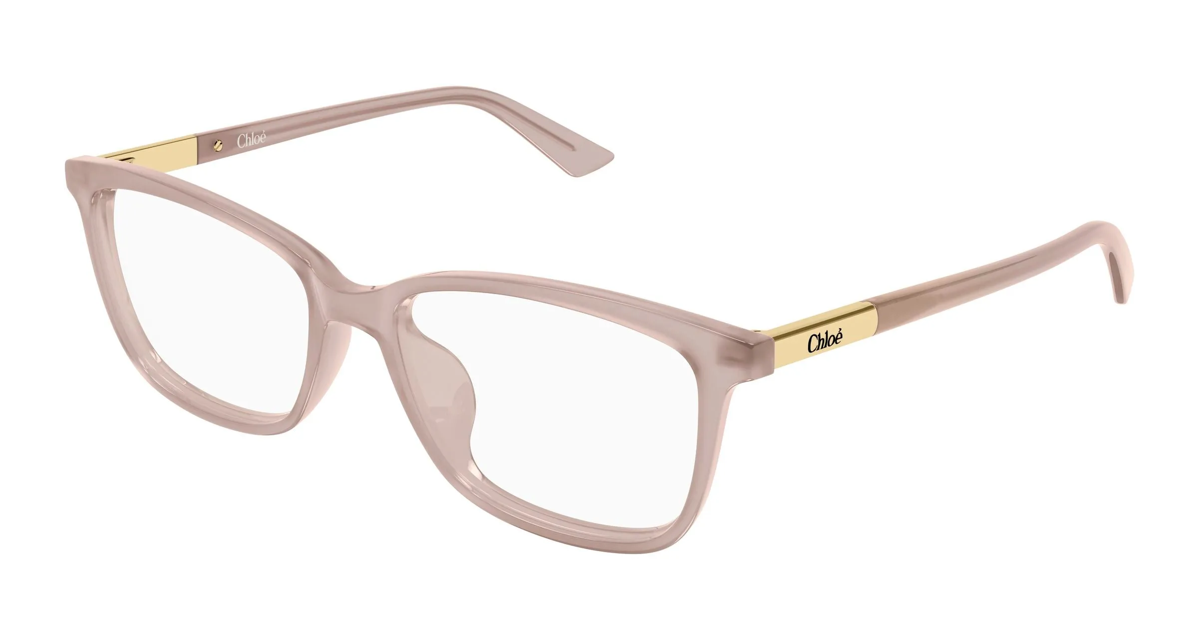 Chloé CH0371OA 003 Montature da vista Acetato Beige Trasparente Farfalla - immagine 1
