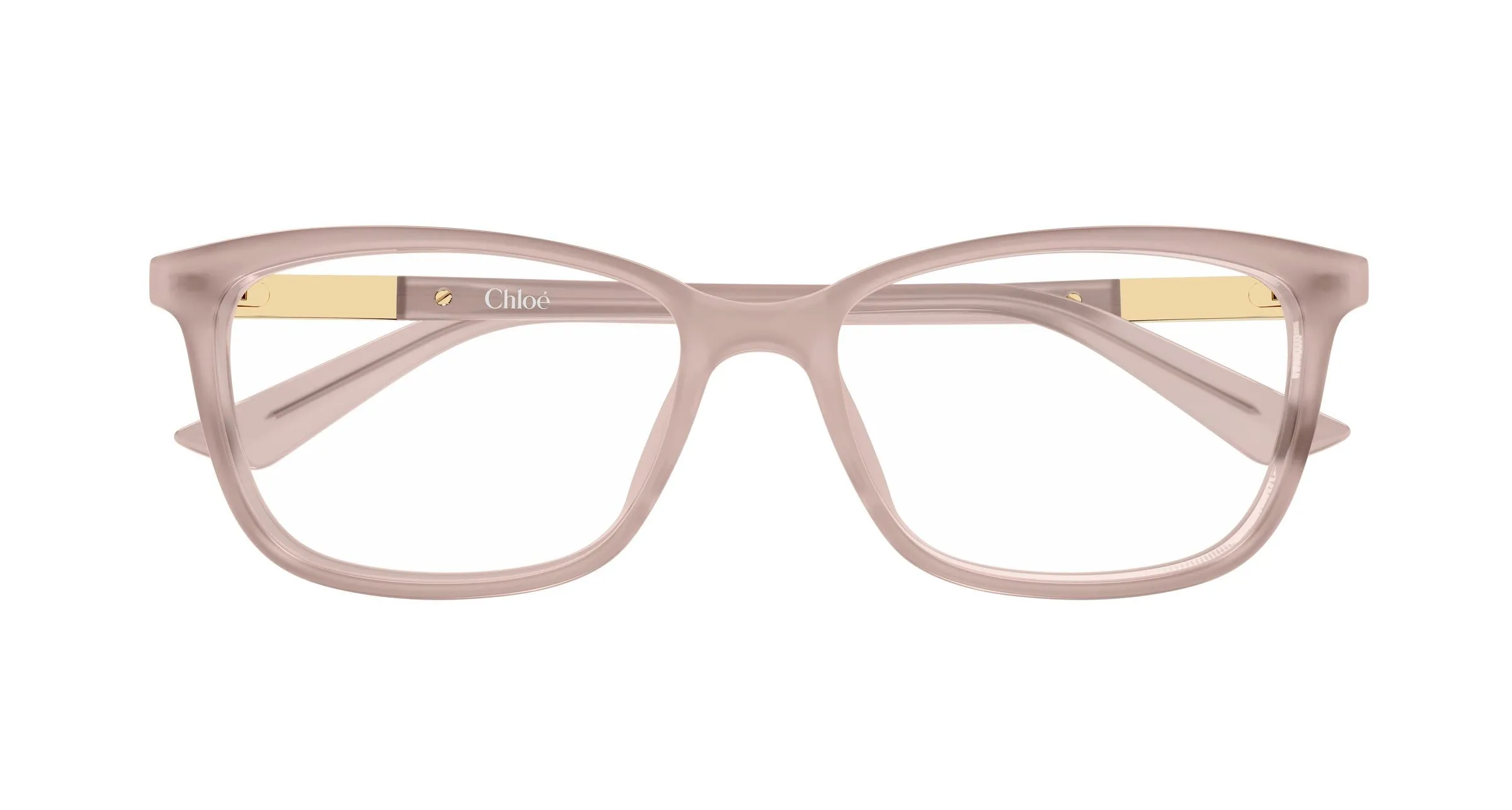 Chloé CH0371OA 003 Montature da vista Acetato Beige Trasparente Farfalla - immagine 2