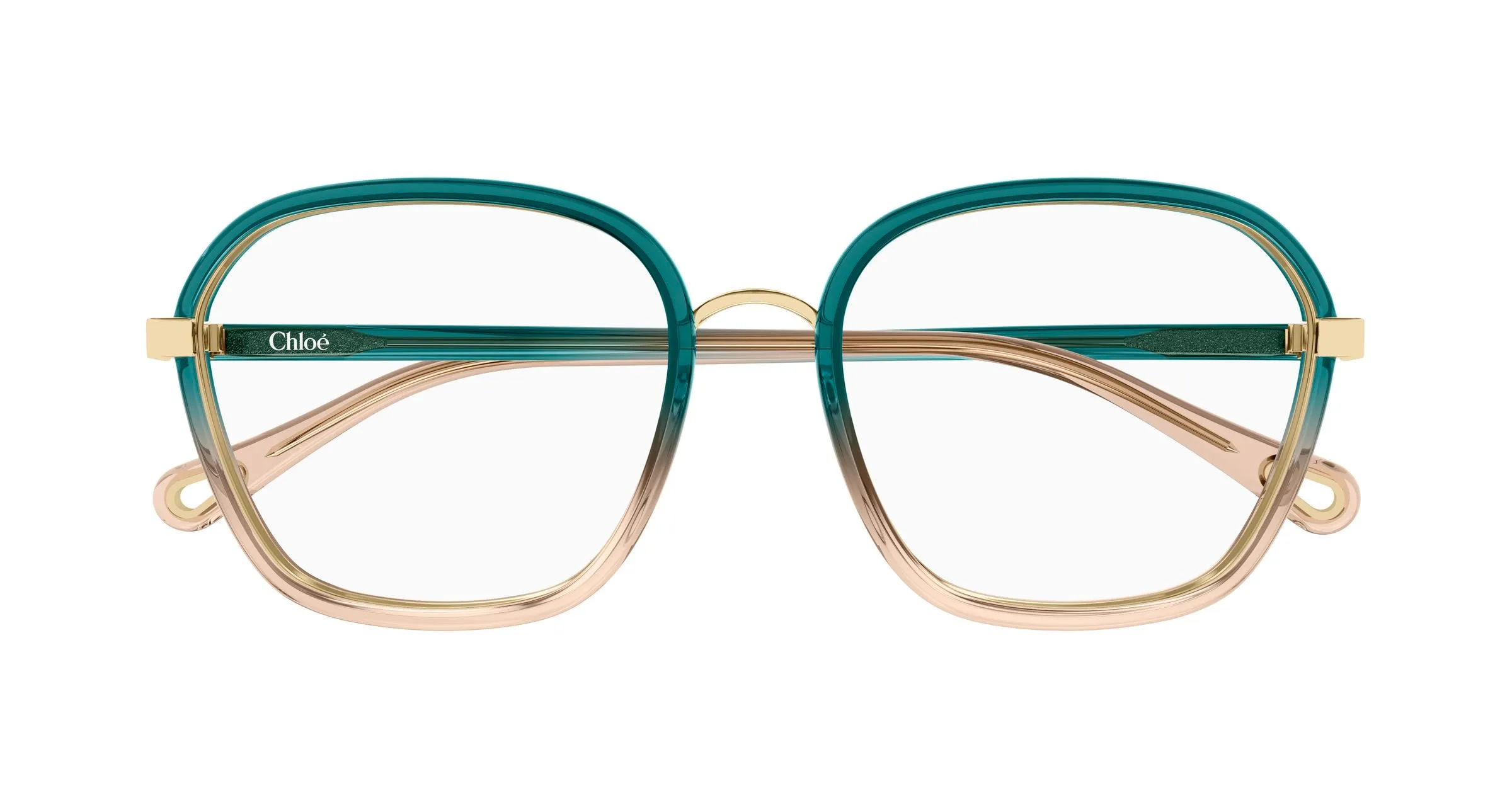 Chloé CH0309O 009 Montature da vista Bio-iniettato Blu Squadrata - immagine 2