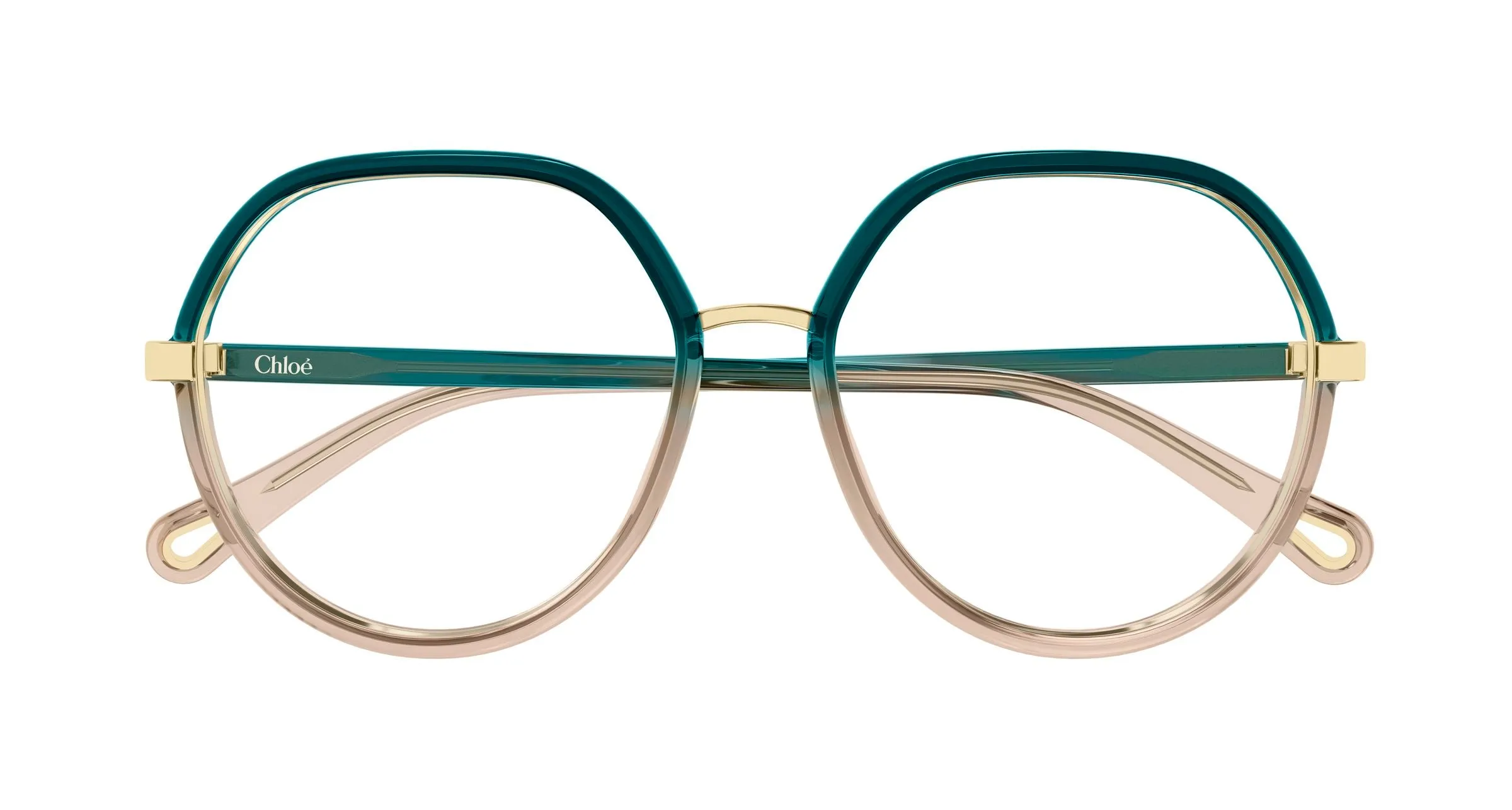 Chloé CH0131O 013 Montature da vista Bio-iniettato Blu Pilot - immagine 2