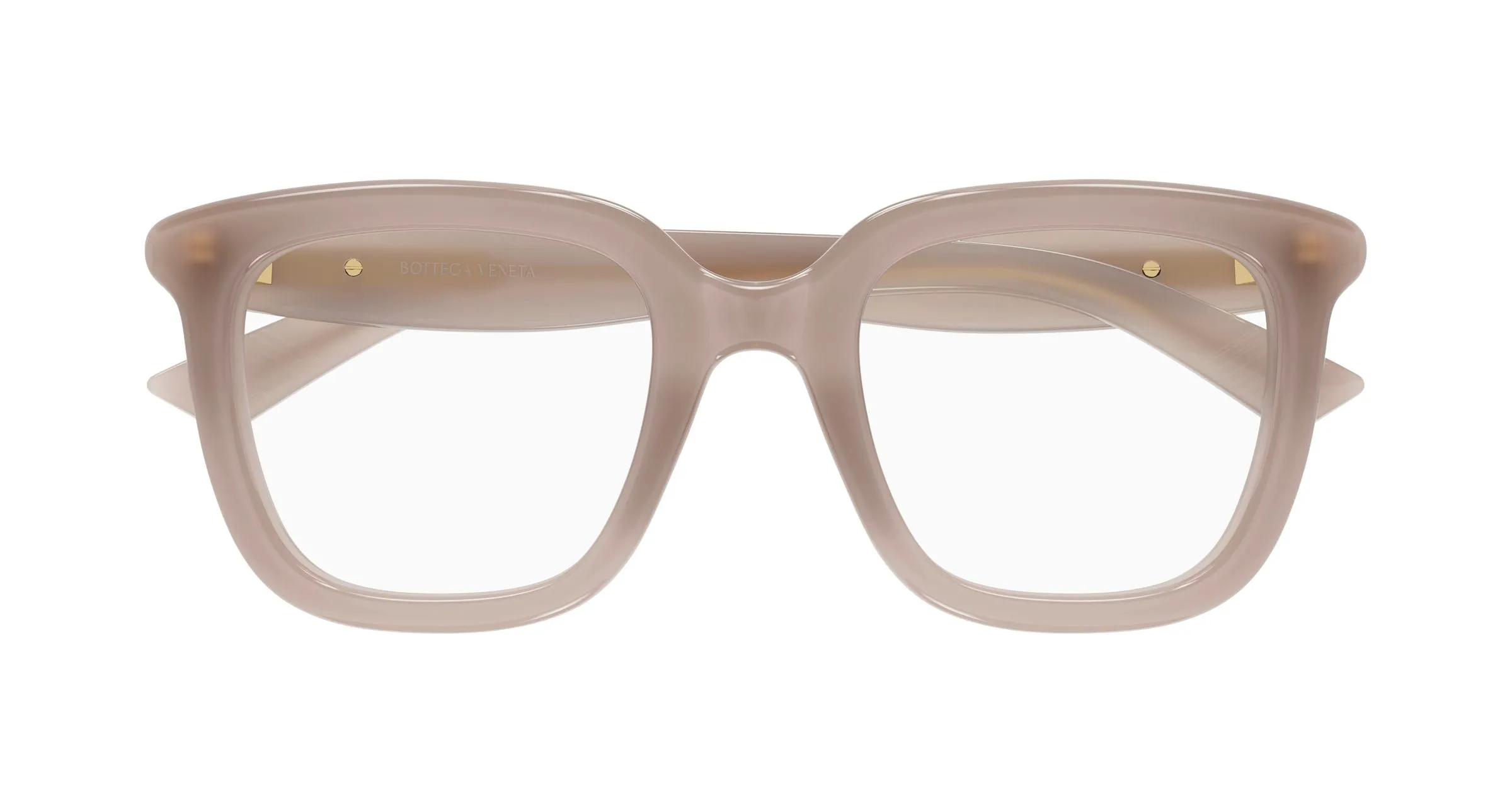 Bottega Veneta BV1496O 008 Montature da vista Acetato Viola Trasparente Cat Eye - immagine 2