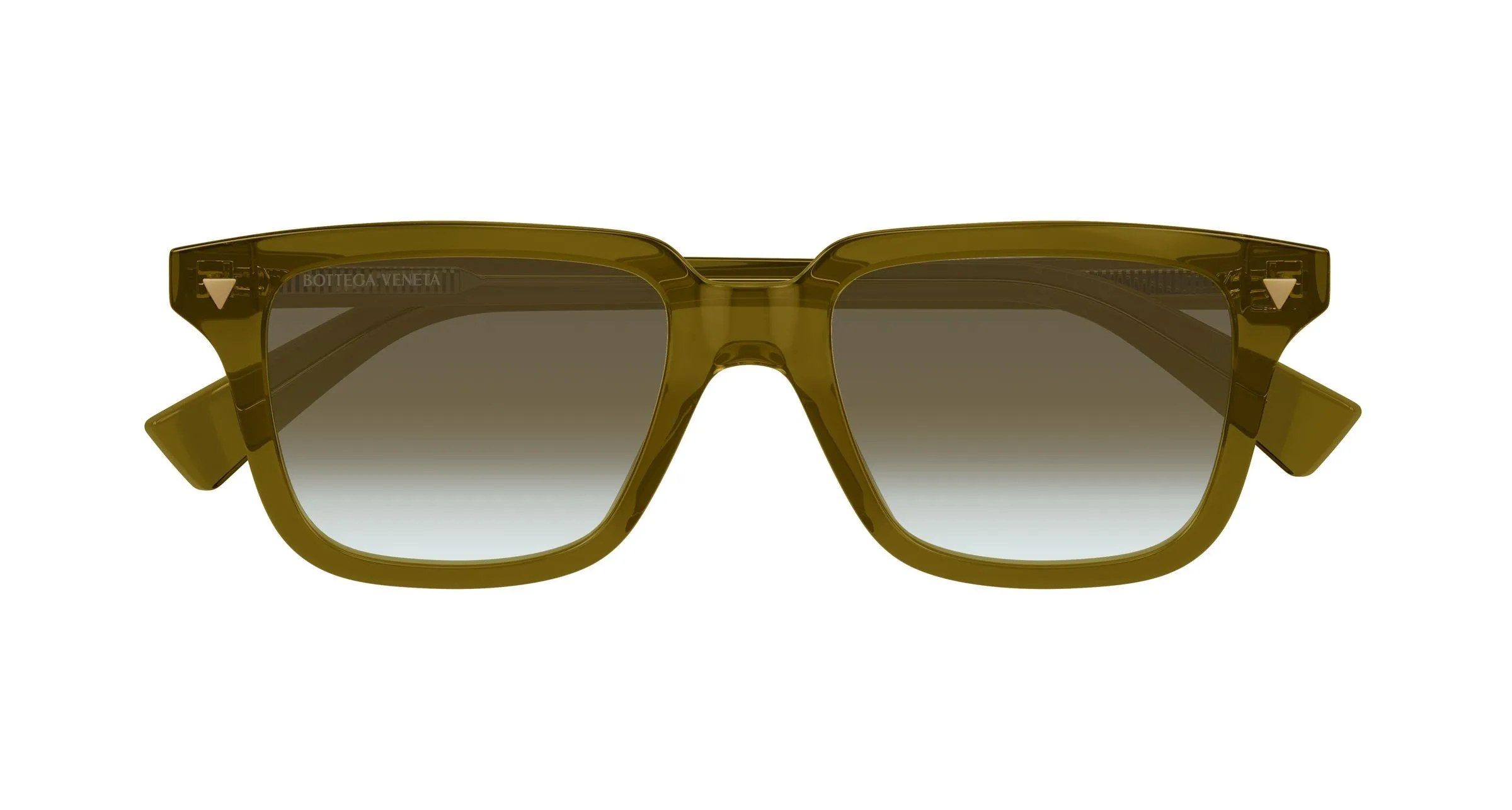 Bottega Veneta BV1363S 005 Occhiali da sole Acetato Marrone Marrone Squadrata Sfumato - immagine 2