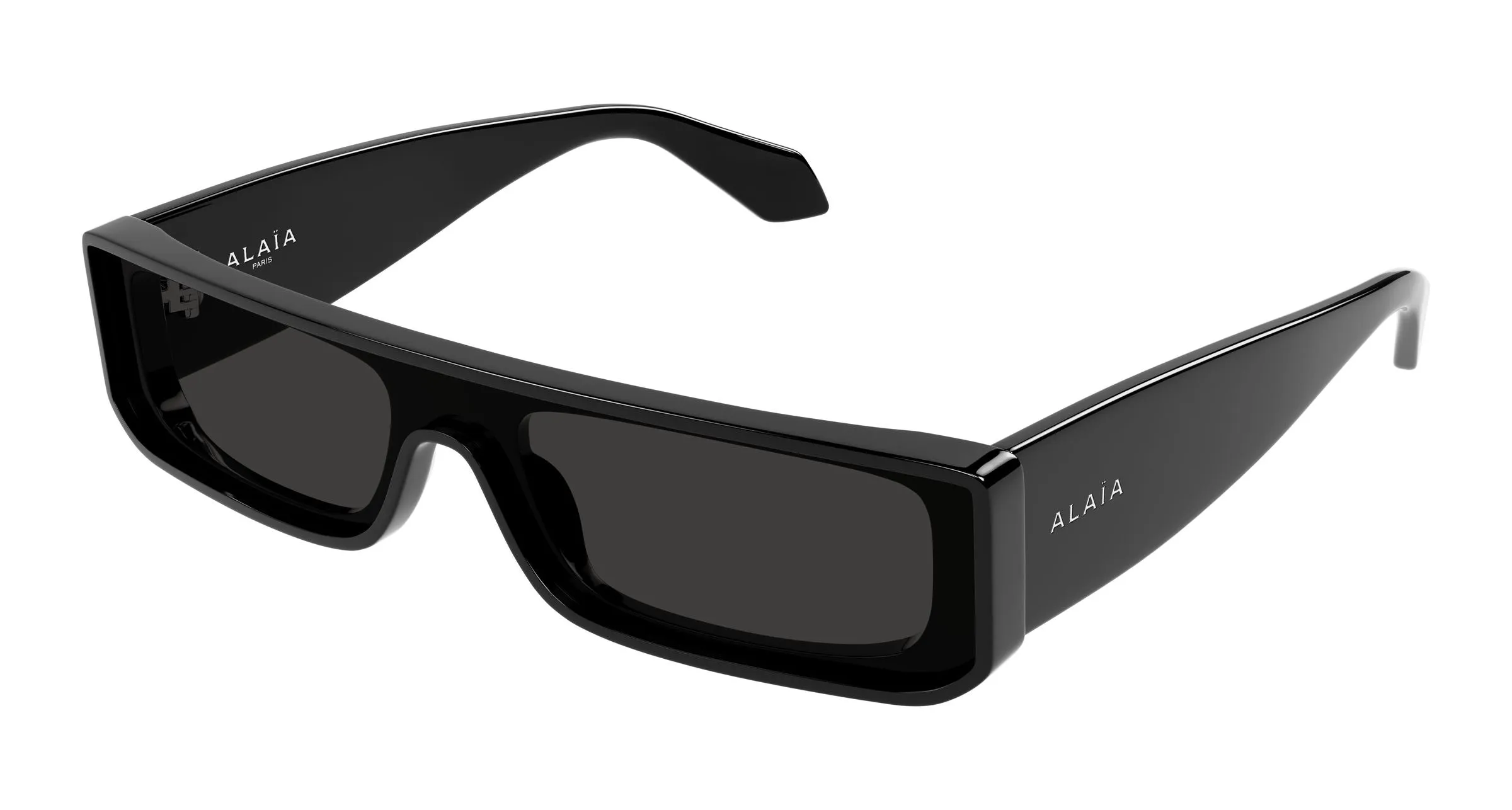 AZZEDINE ALAÏA AA0105S 001 Occhiali da sole Acetato Nero Grigio Squadrata - immagine 1