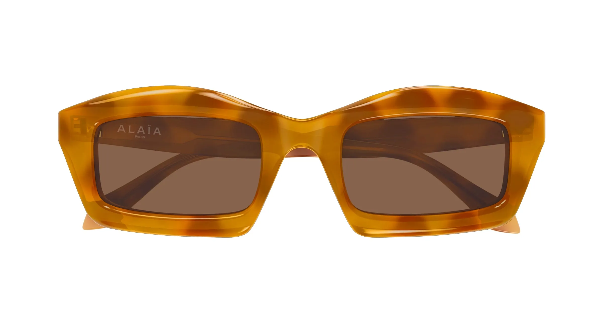 AZZEDINE ALAÏA AA0089S 004 Occhiali da sole Acetato Havana Marrone Squadrata - immagine 2