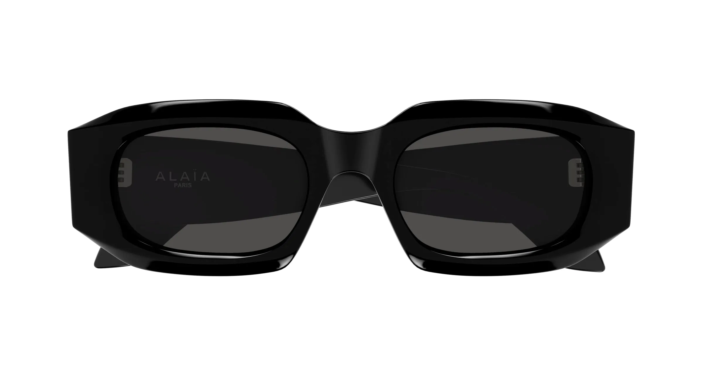 AZZEDINE ALAÏA AA0086S 001 Occhiali da sole Acetato Nero Grigio Squadrata - immagine 2