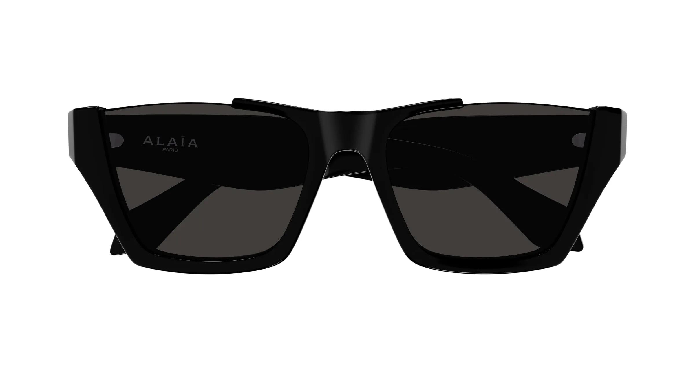 AZZEDINE ALAÏA AA0081S 001 Occhiali da sole Acetato Nero Grigio Squadrata - immagine 2