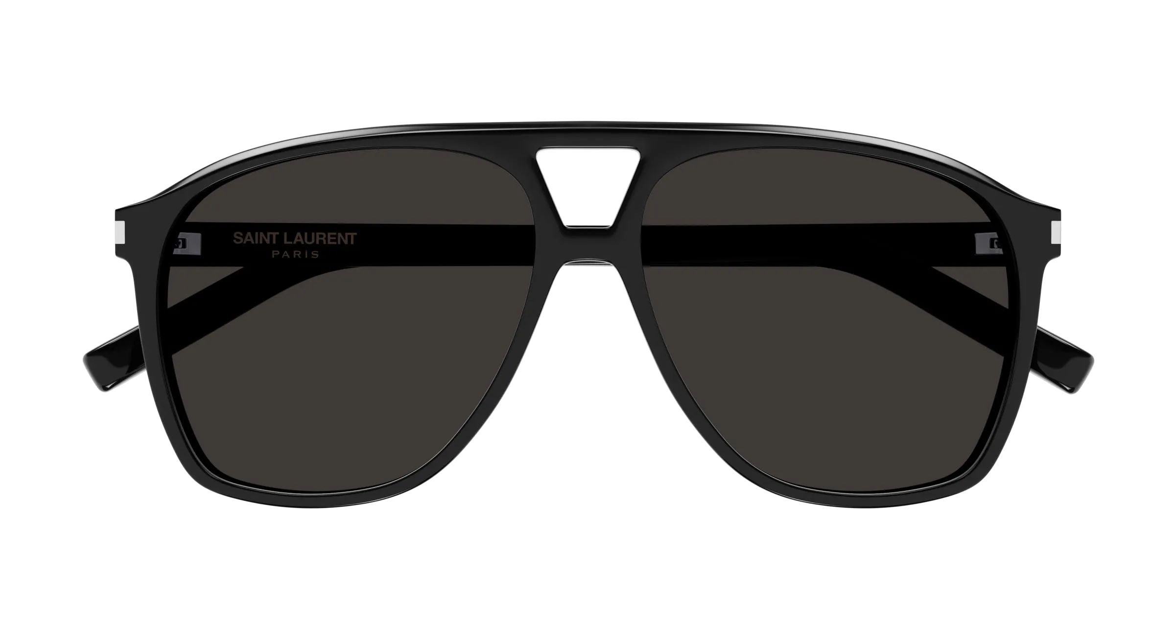 SAINT LAURENT SL 596 DUNE 001 Occhiali da sole Acetato Nero Nero Pilot - immagine 3