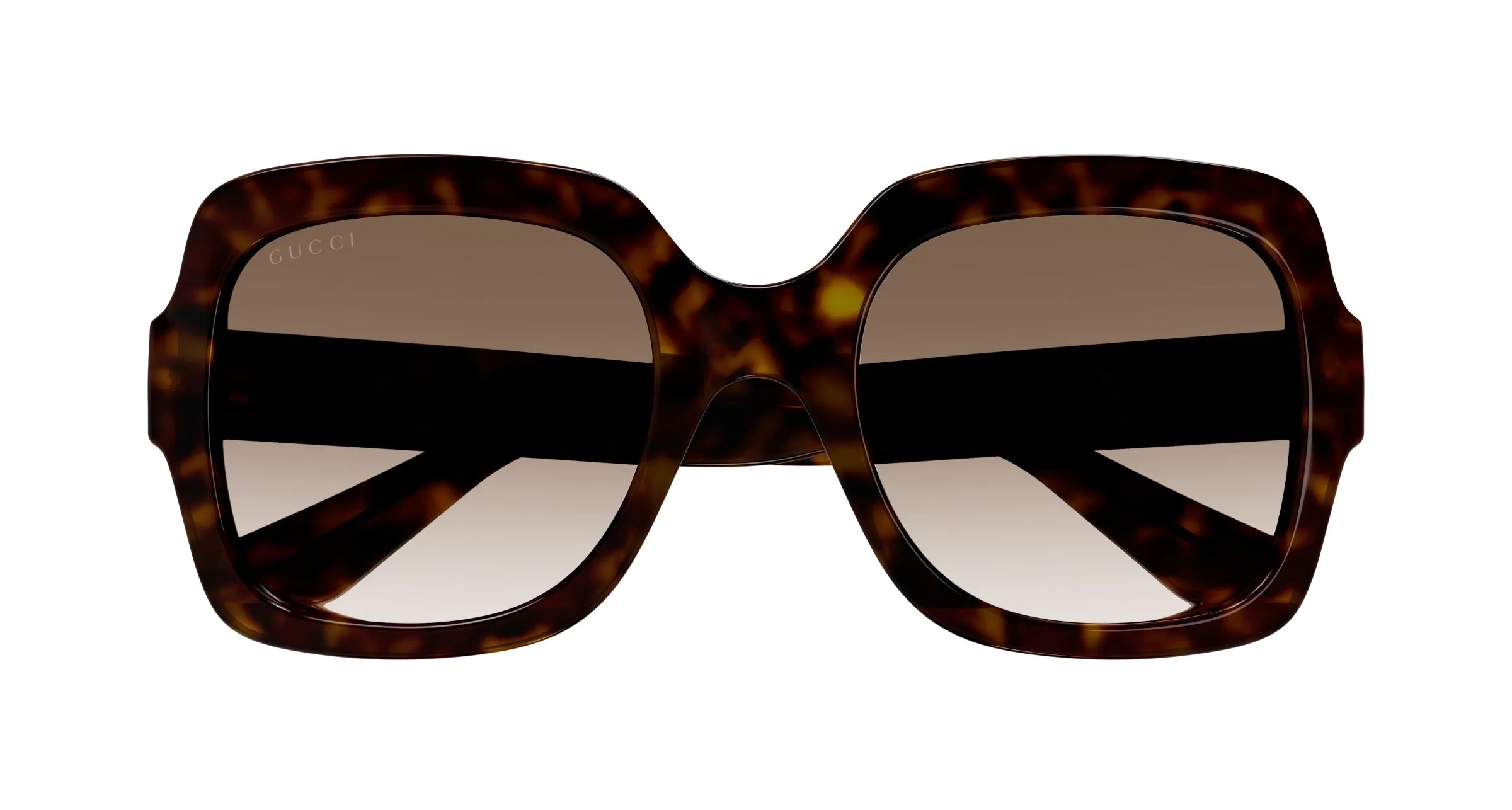 Gucci GG1337S 003 Occhiali da sole Plastica Havana Marrone Oversize Sfumato - immagine 3