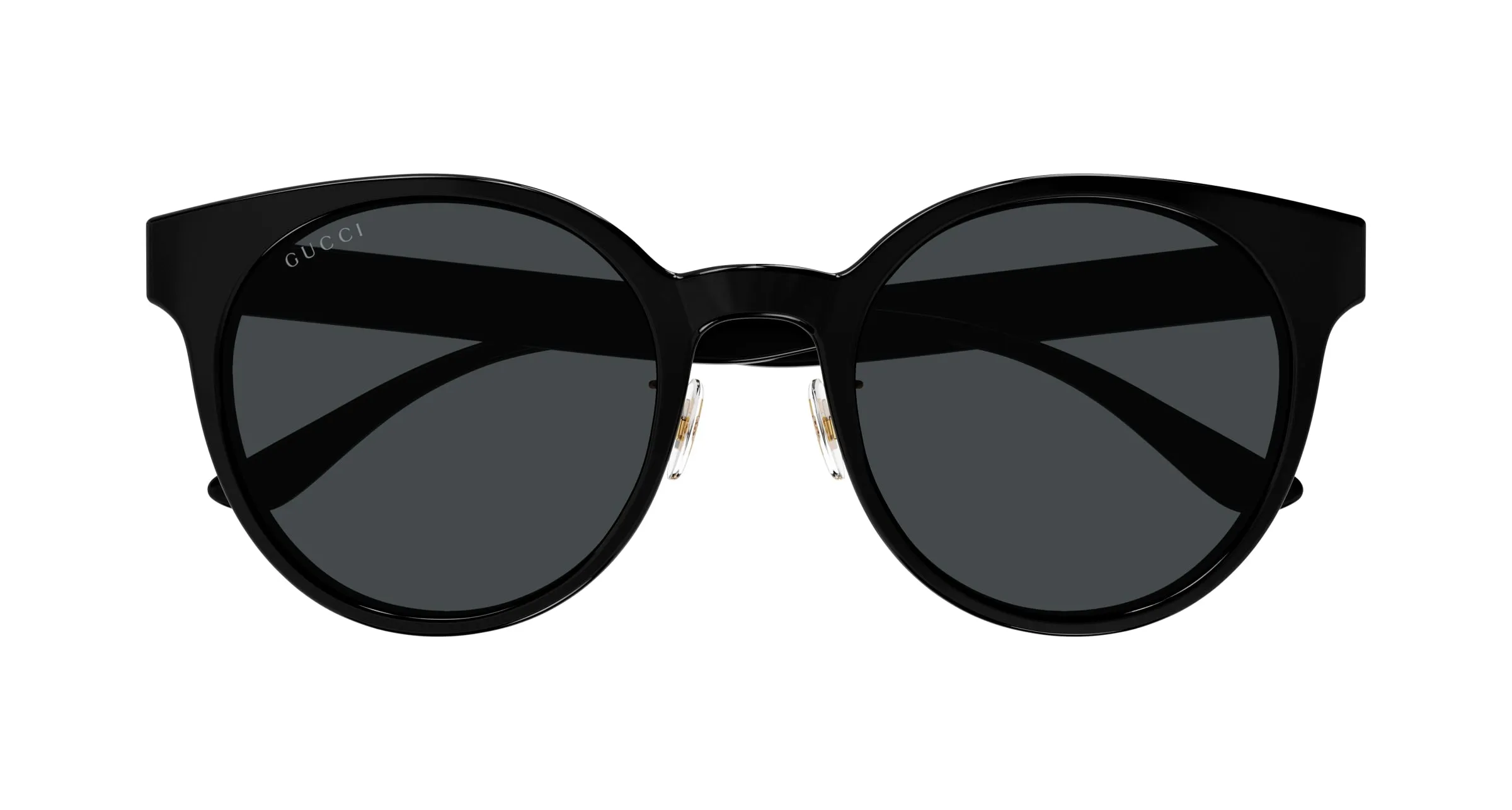 Gucci GG1339SK 001 Occhiali da sole Plastica Nero Grigio Rotonda - immagine 3