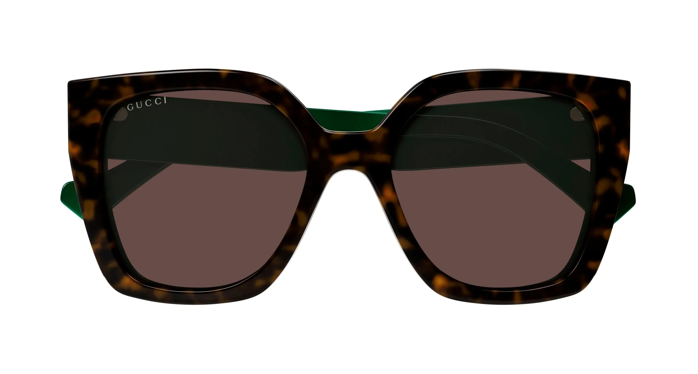 Gucci GG1300S 002 Occhiali da sole Plastica Havana Marrone Squadrata - immagine 3