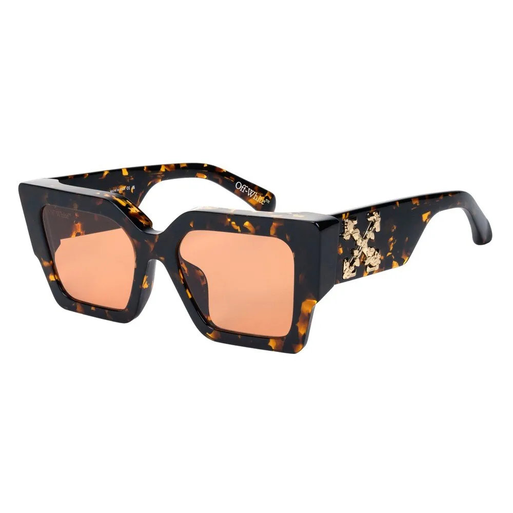 Off-White OW1072 CATALINA 162 Occhiali da sole Acetato Havana Arancione Cat Eye Normale - immagine 1