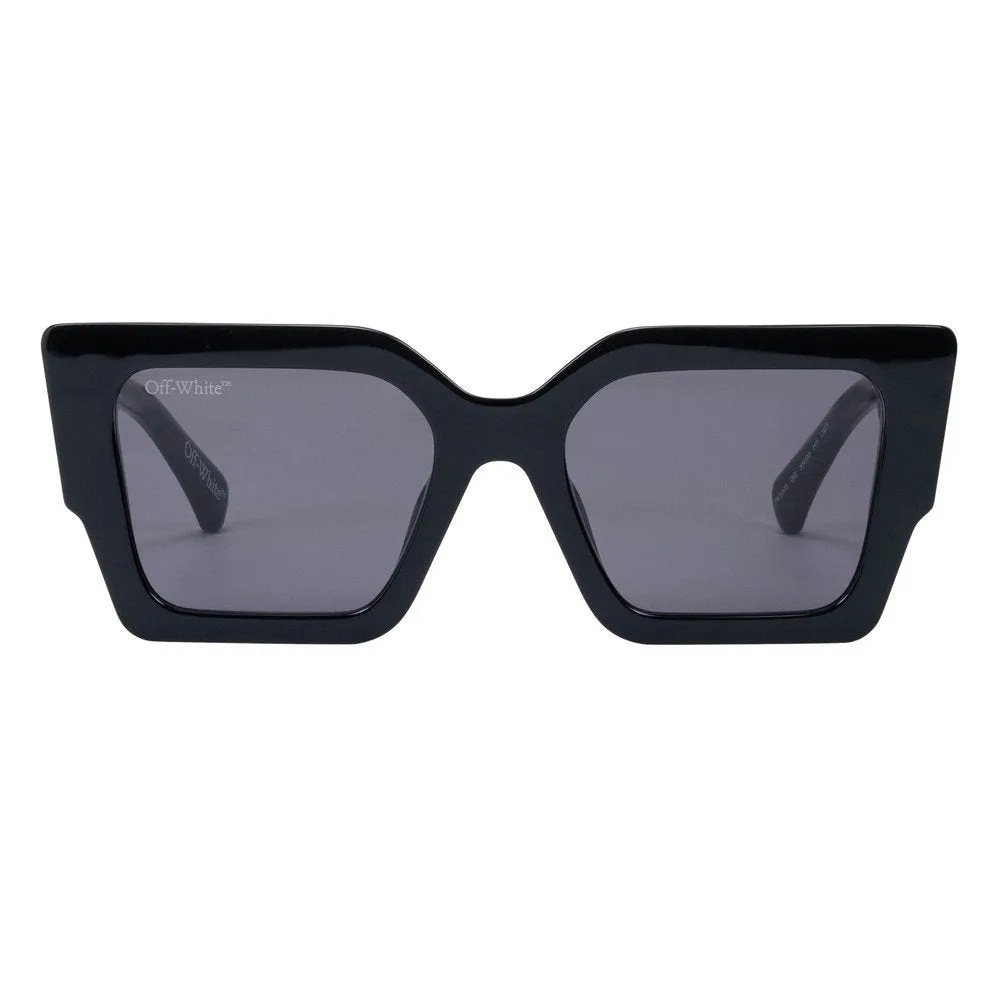 Off-White OW1072 CATALINA 091 Occhiali da sole Acetato Nero Grigio Cat Eye Normale - immagine 2