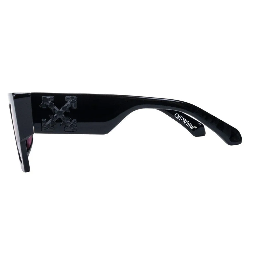Off-White OW1072 CATALINA 021 Occhiali da sole Acetato Nero Rosso Cat Eye Normale - immagine 3