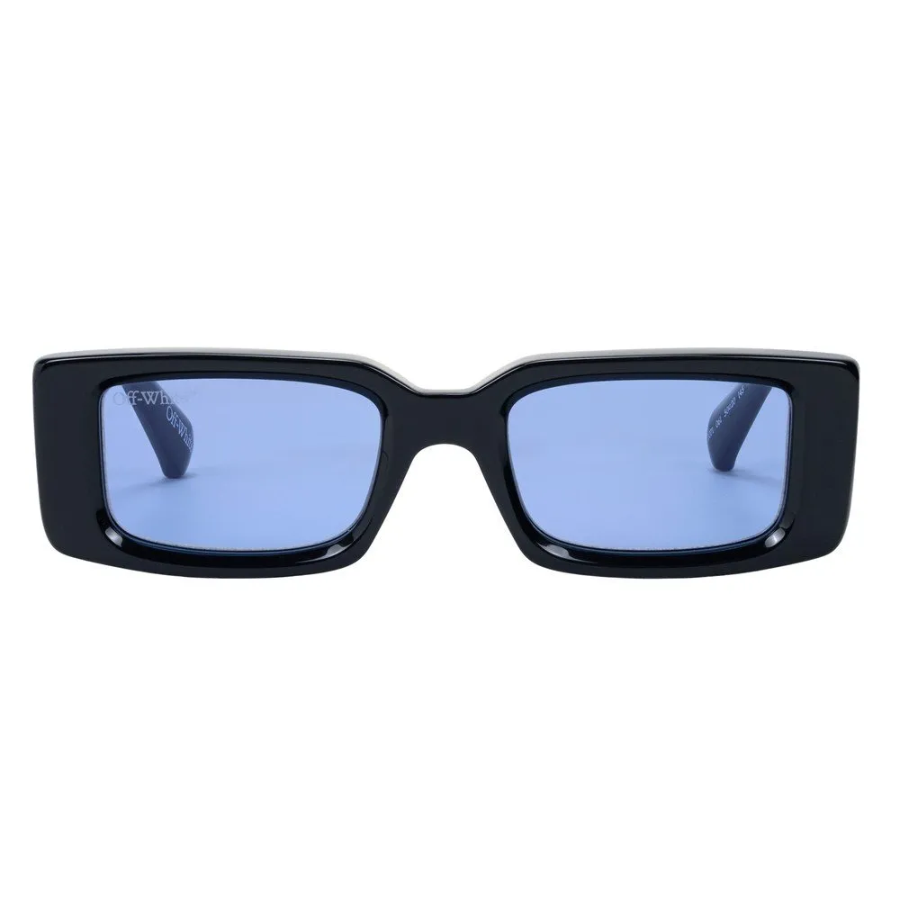 Off-White OW1071 ARTHUR 061 Occhiali da sole Acetato Nero Blu Squadrata Normale - immagine 2