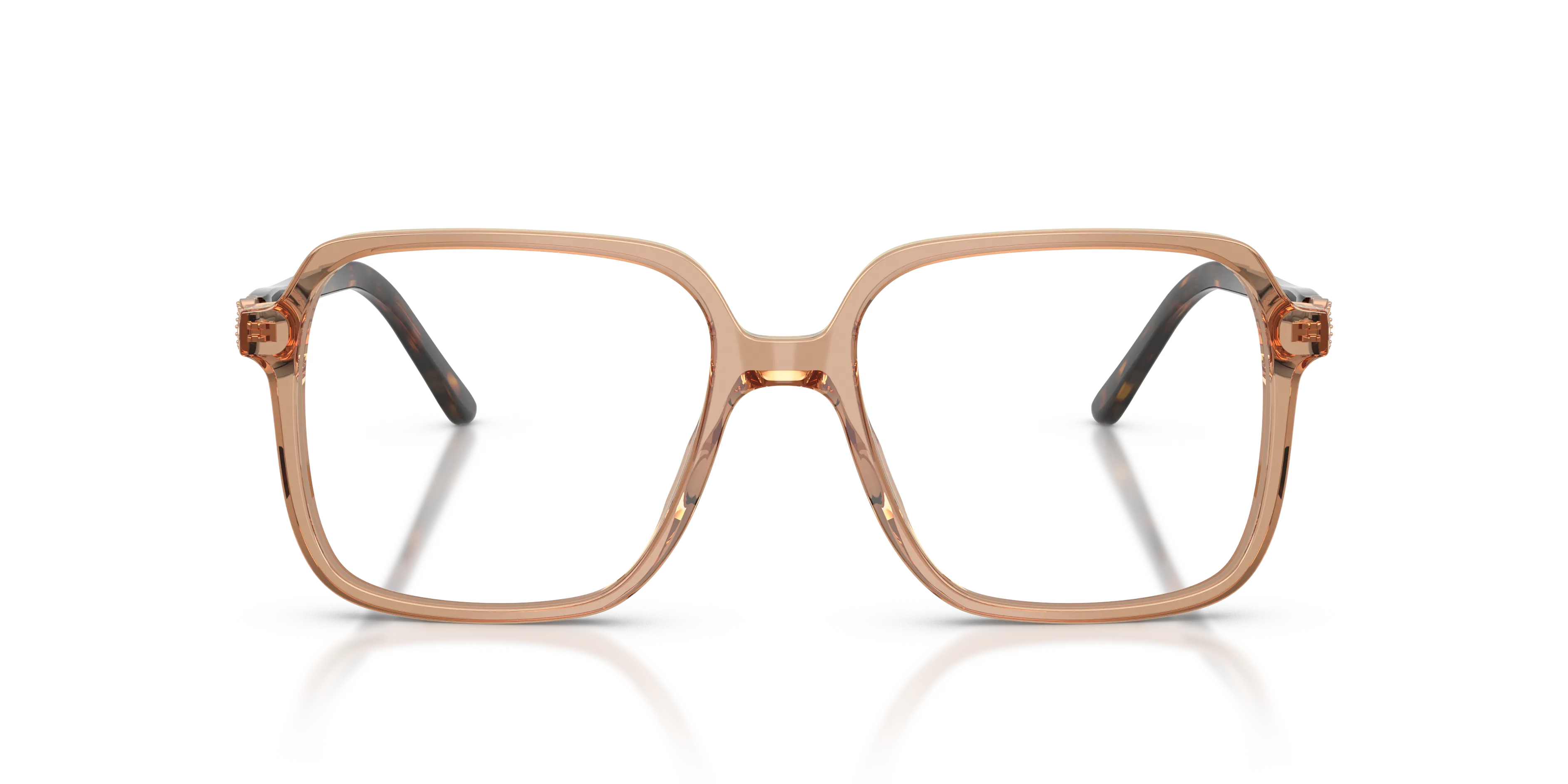 Sferoflex SF1581 C655 Montature da vista Acetato Marrone Trasparente Squadrata - immagine 3