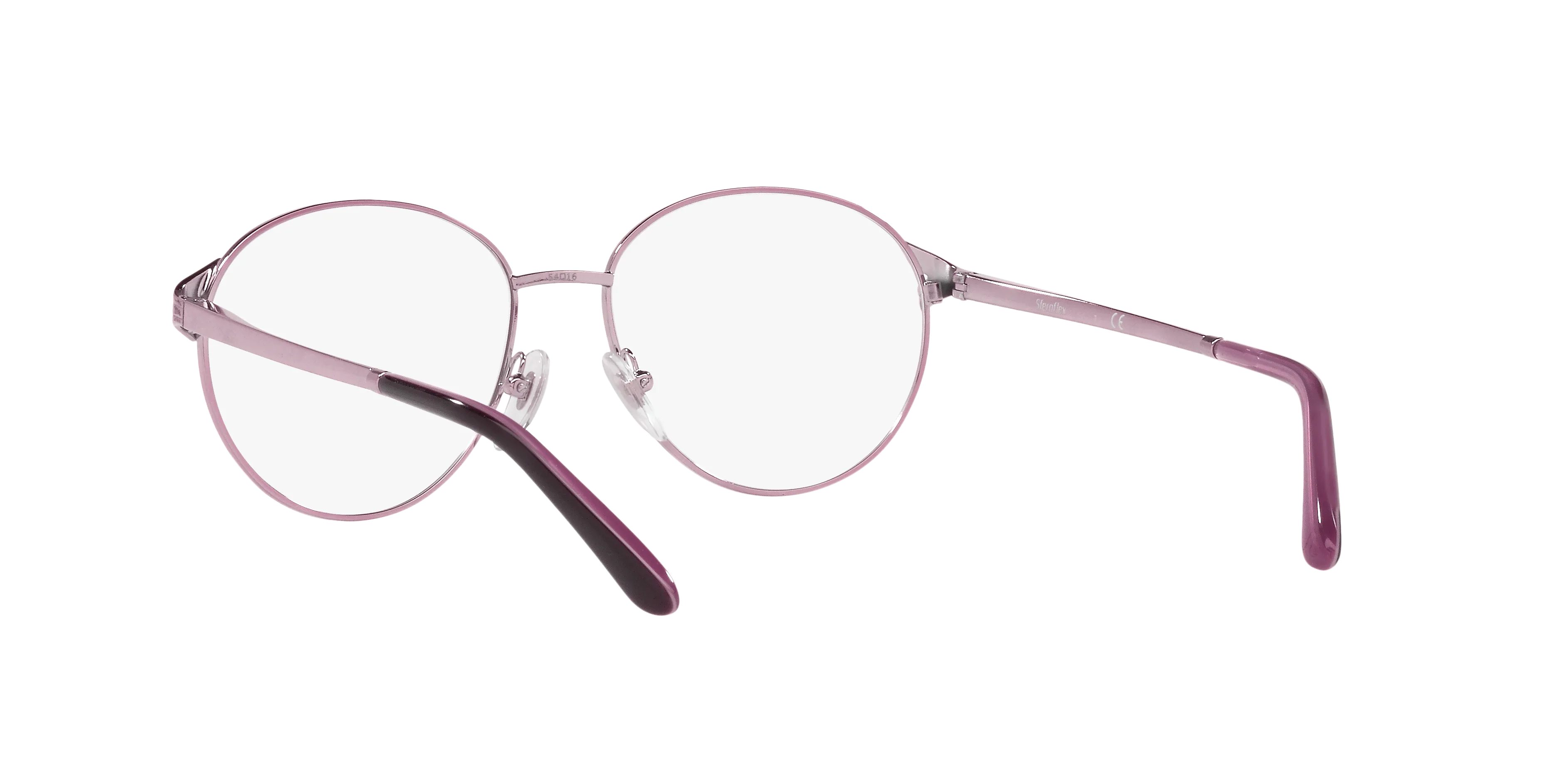 Sferoflex SF2601 490 Montature da vista Metallo Rosa Trasparente Pantos - immagine 4