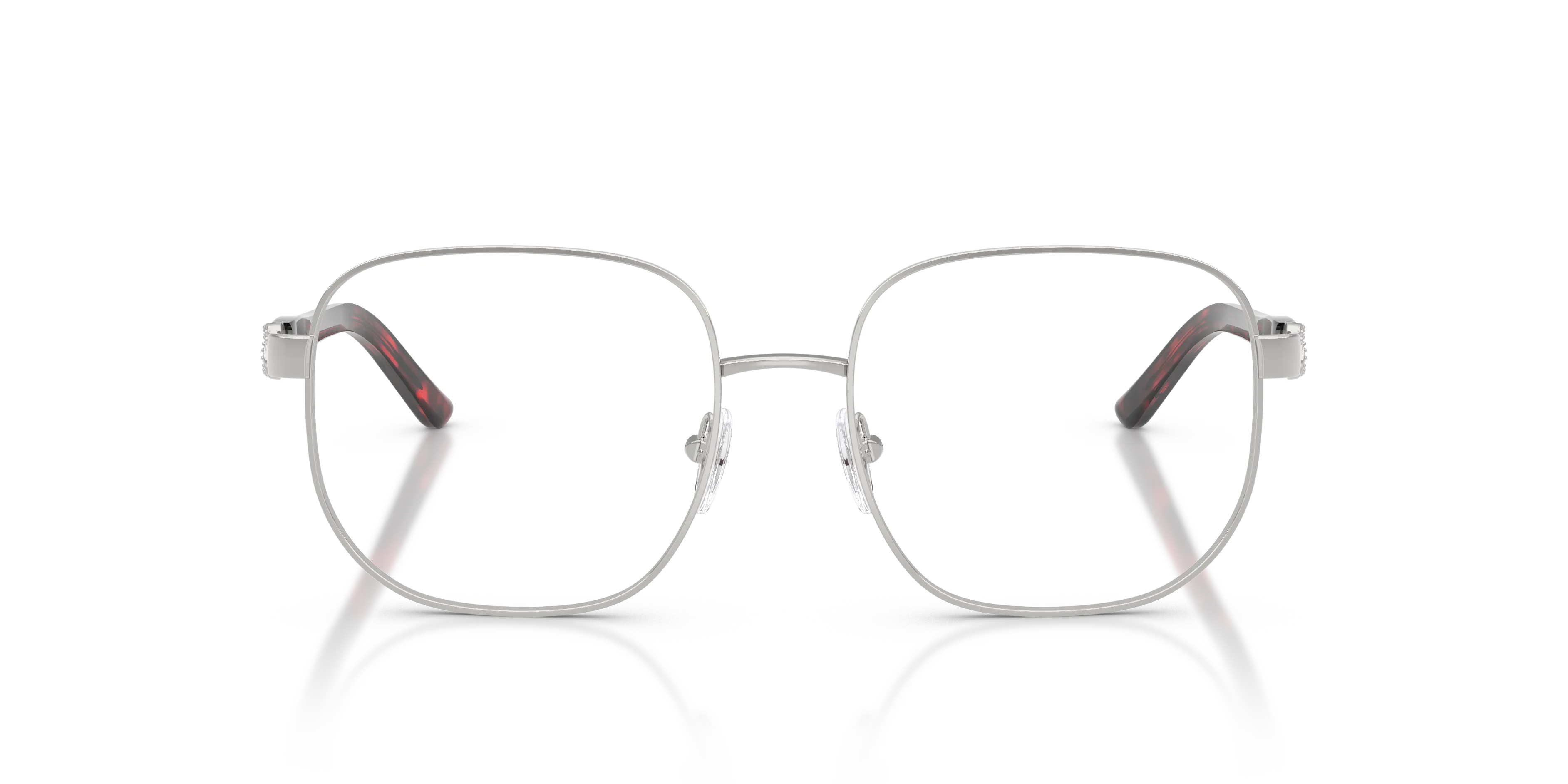 Sferoflex SF2606 103 Montature da vista Metallo Argento Trasparente Squadrata - immagine 3