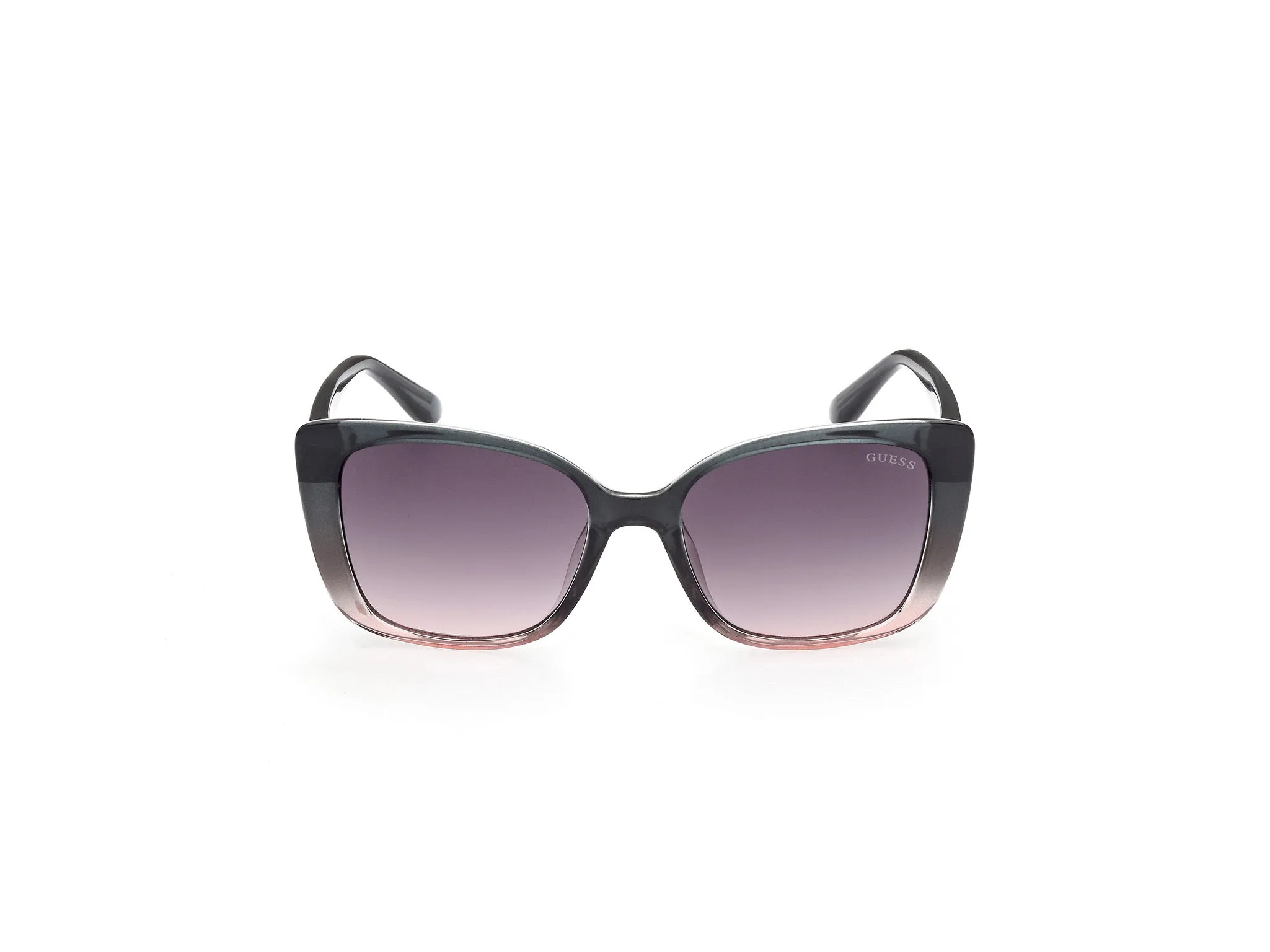 Guess GU9208 05B Occhiali da sole Iniettato Nero Fumo Squadrata Normale Sfumato - immagine 3