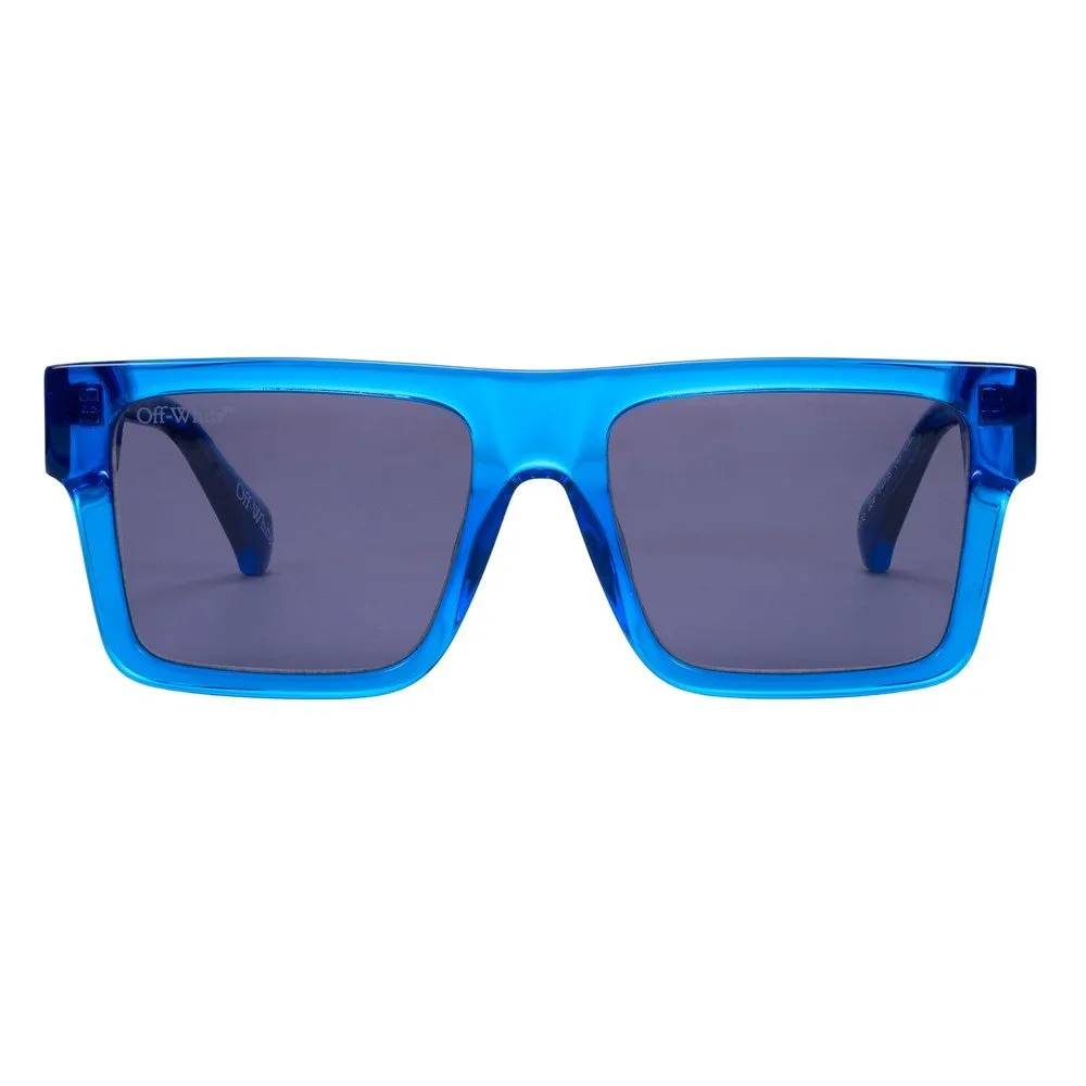 Off-White OW1070 LAWTON 636 Occhiali da sole Acetato Blu Viola Squadrata Normale - immagine 2