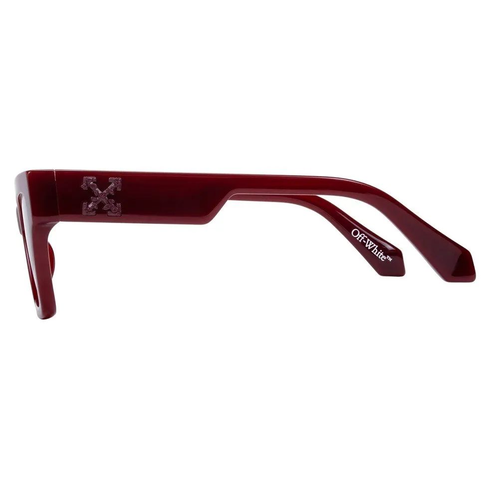 Off-White OW1069 Cincinnati 253 Occhiali da sole Acetato Bordeaux Marrone Cat Eye Normale - immagine 3