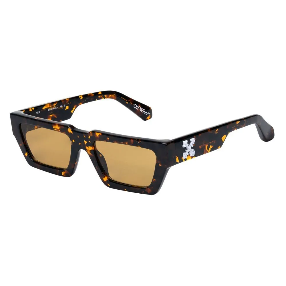 Off-White OW1068 MANCHESTER 162 Occhiali da sole Acetato Havana Marrone Cat Eye Normale - immagine 1