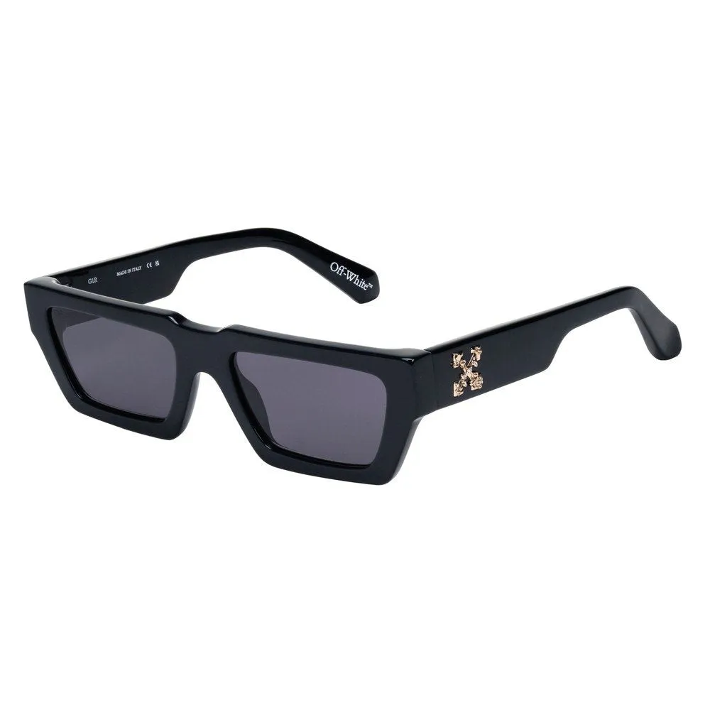 Off-White OW1068 MANCHESTER 091 Occhiali da sole Acetato Nero Grigio Cat Eye Normale - immagine 1