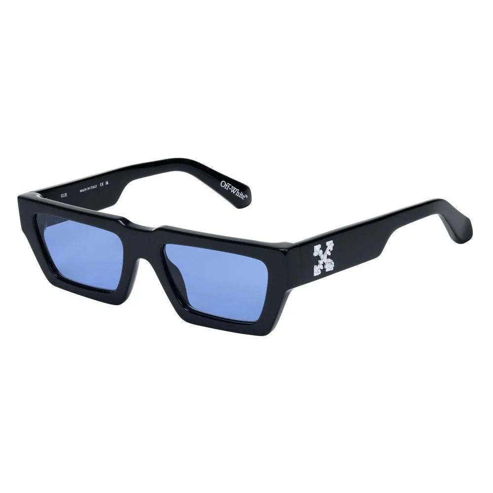 Off-White OW1068 MANCHESTER 061 Occhiali da sole Acetato Nero Blu Cat Eye Normale - immagine 1