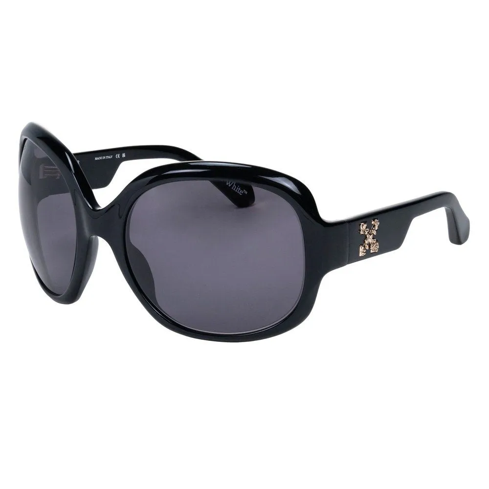Off-White OW1067 ELLINGTON 091 Occhiali da sole Acetato Nero Grigio Squadrata Normale - immagine 1