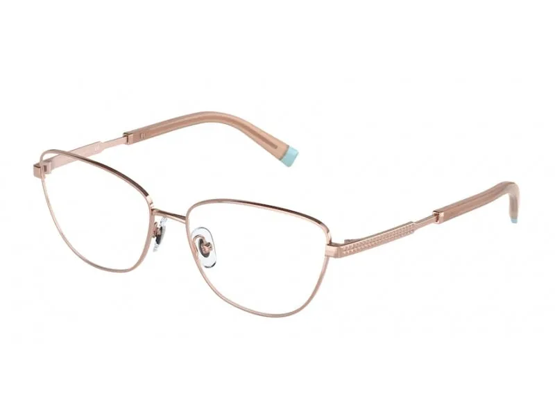 Tiffany TF1142 6105 Montature da vista Acciaio Rosso Trasparente Cat Eye Normale - immagine 1