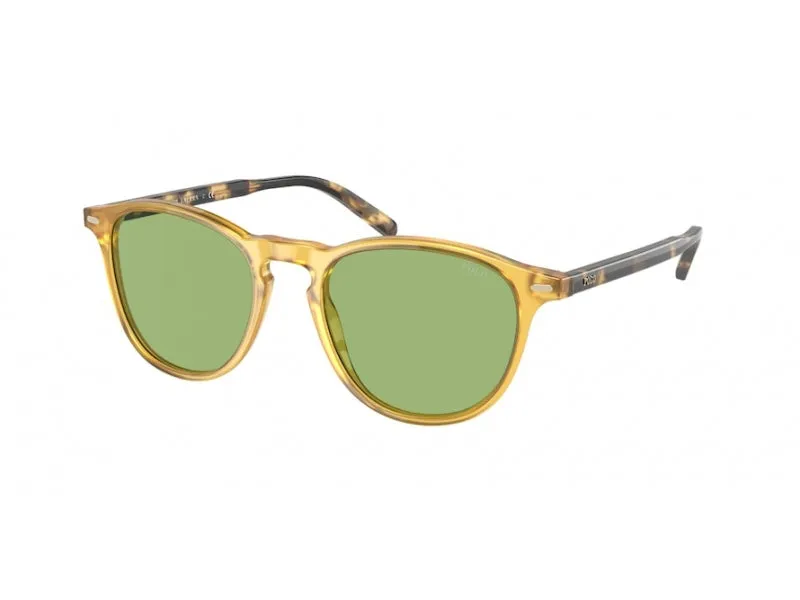 Polo Ralph Lauren PH4181 5005/2 Occhiali da sole Acetato Tartaruga Verde Pantos Normale - immagine 1