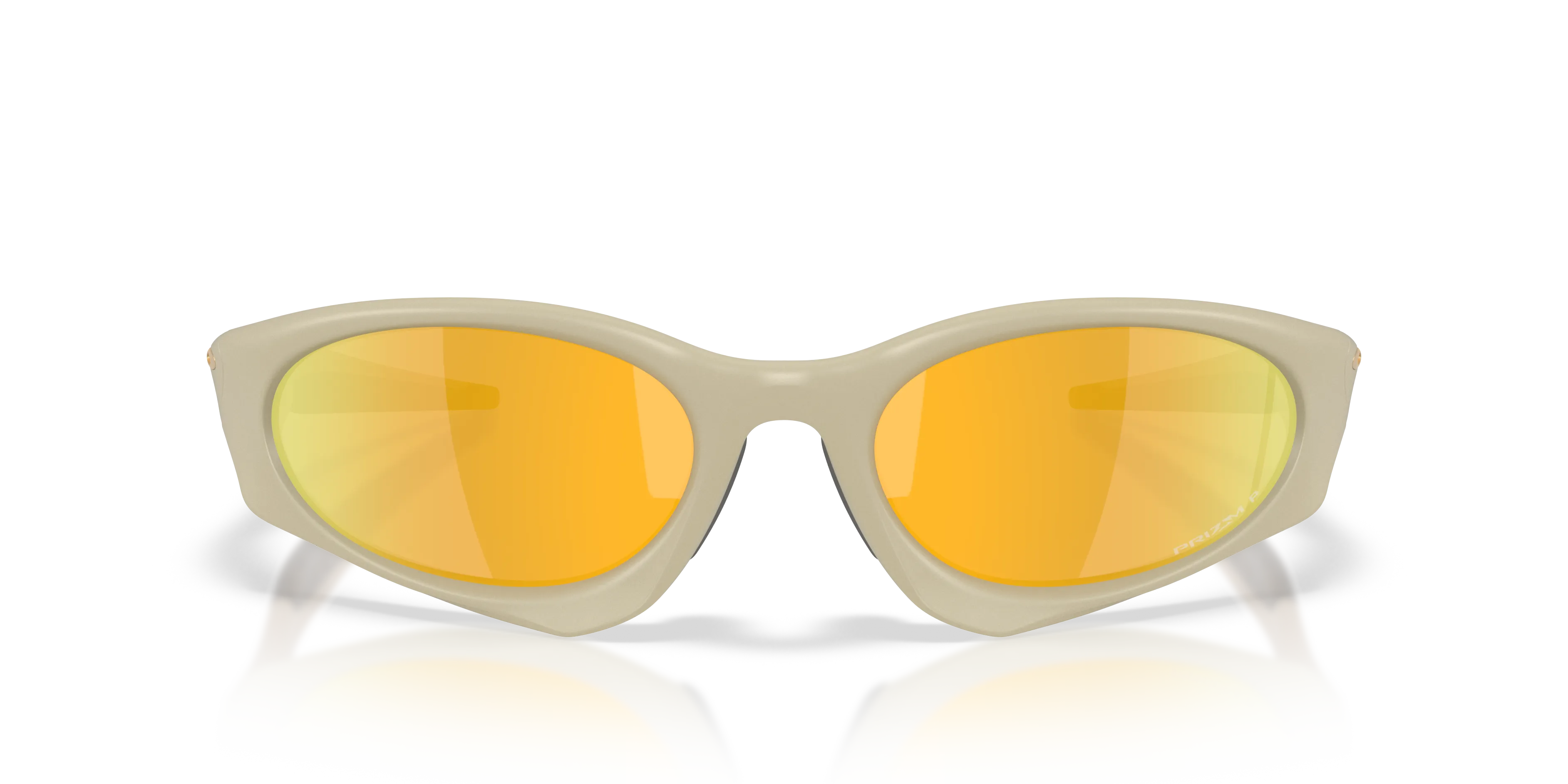 Oakley OO9539 SUTURE COAT 953910 Occhiali da sole O_Matter Beige Oro Rotonda Polarizzata - immagine 3