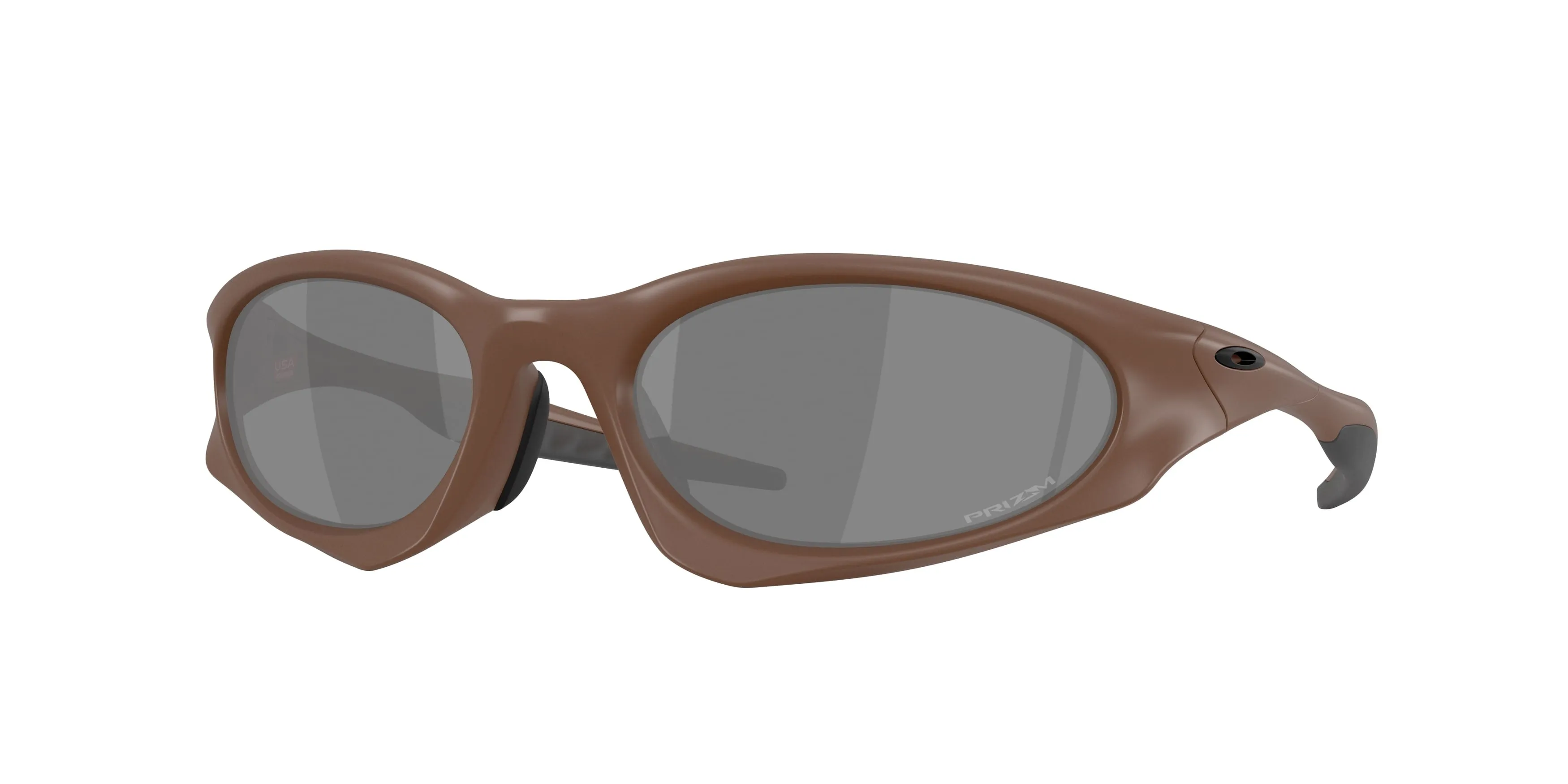 Oakley OO9539 SUTURE COAT 953906 Occhiali da sole O_Matter Marrone Grigio Rotonda Normale - immagine 1
