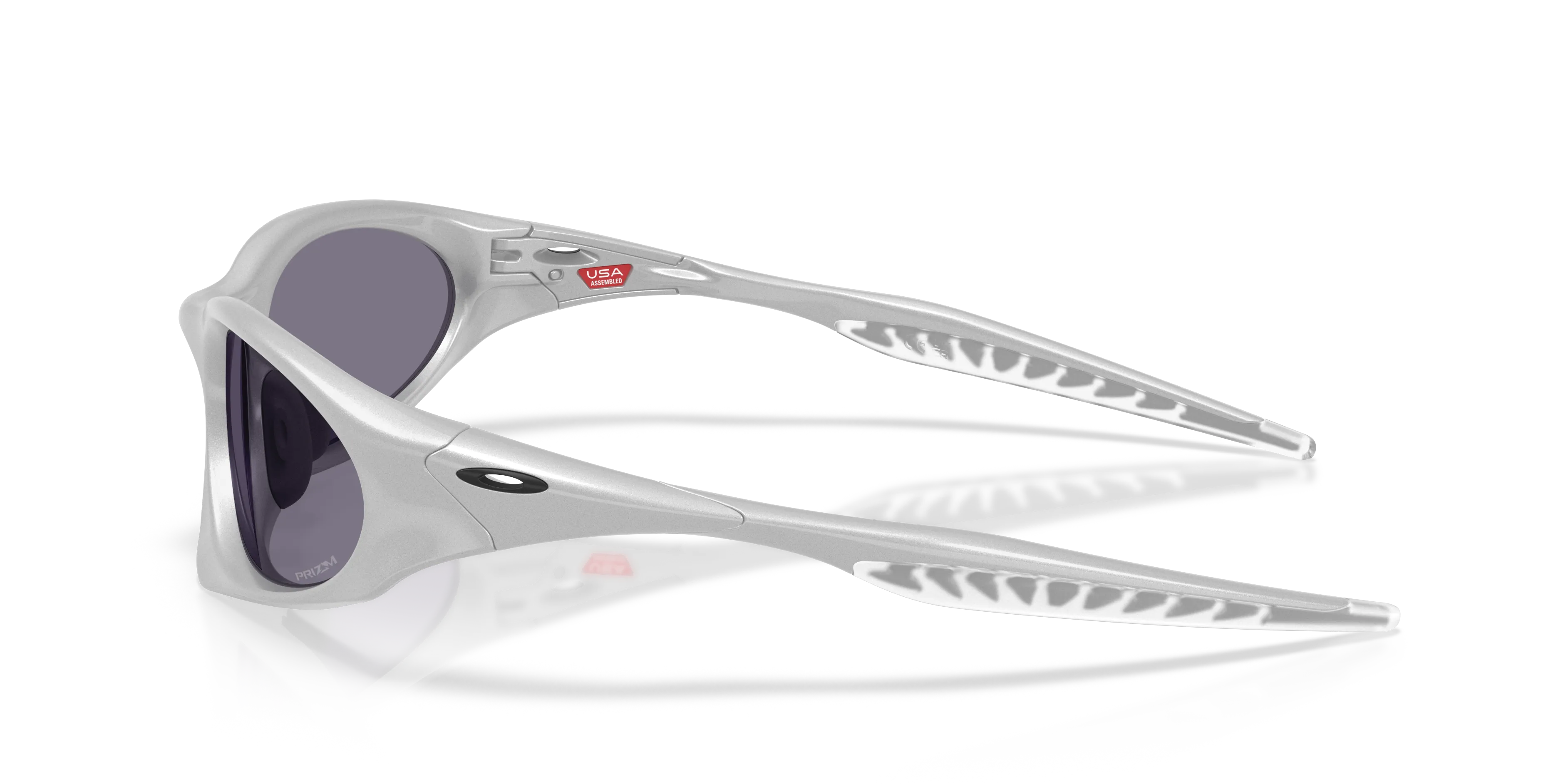 Oakley OO9539 SUTURE COAT 953903 Occhiali da sole O_Matter Argento Grigio Rotonda Normale - immagine 4