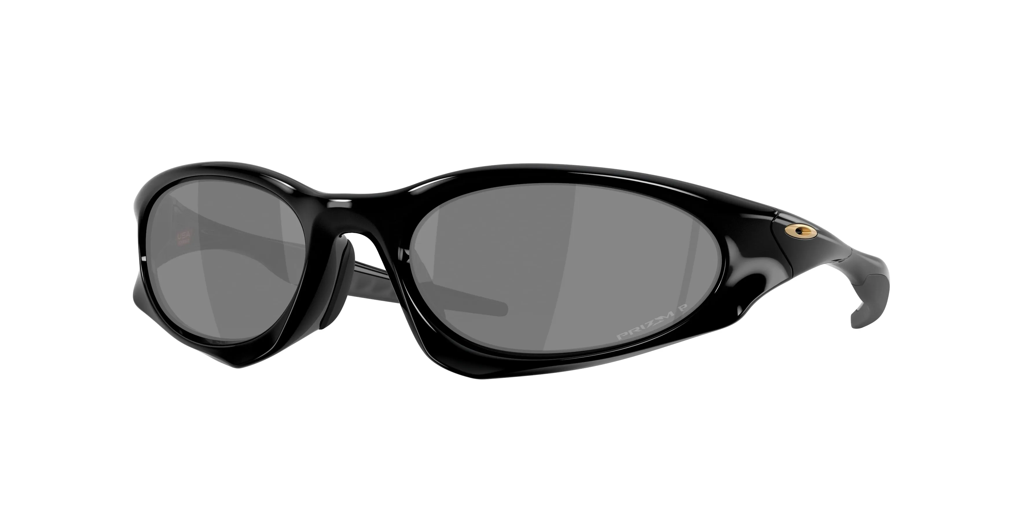 Oakley OO9539 SUTURE COAT 953902 Occhiali da sole O_Matter Nero Grigio Rotonda Polarizzata - immagine 1