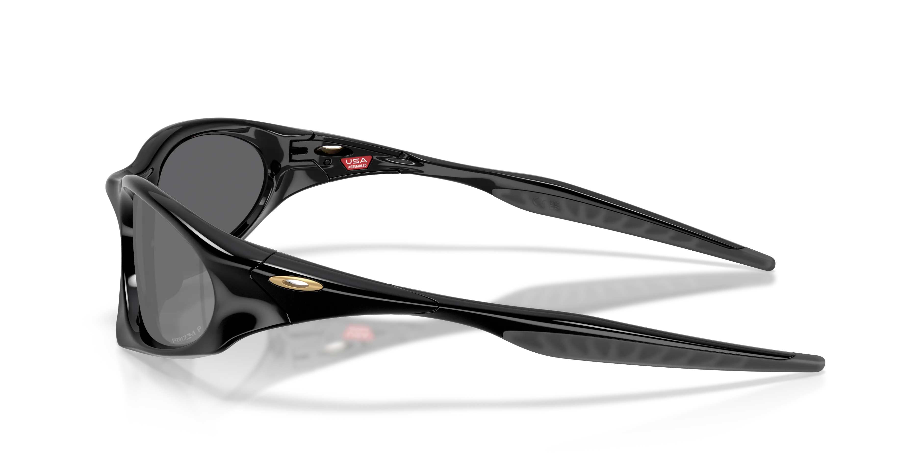 Oakley OO9539 SUTURE COAT 953902 Occhiali da sole O_Matter Nero Grigio Rotonda Polarizzata - immagine 4