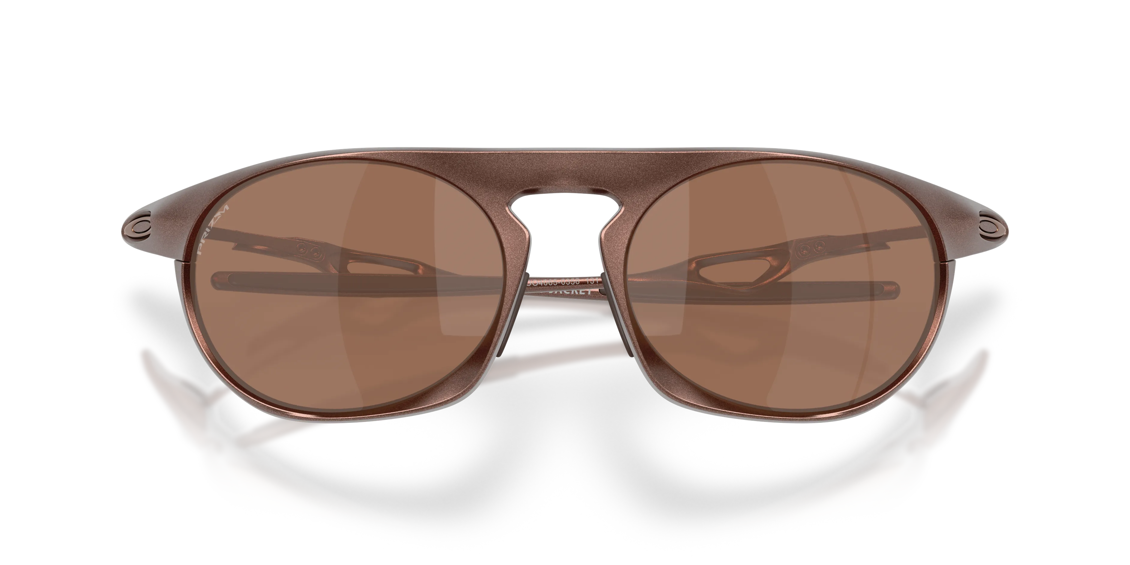 Oakley OO4065 NEO JACKET 406503 Occhiali da sole Alluminio Marrone Marrone Rotonda Normale - immagine 2