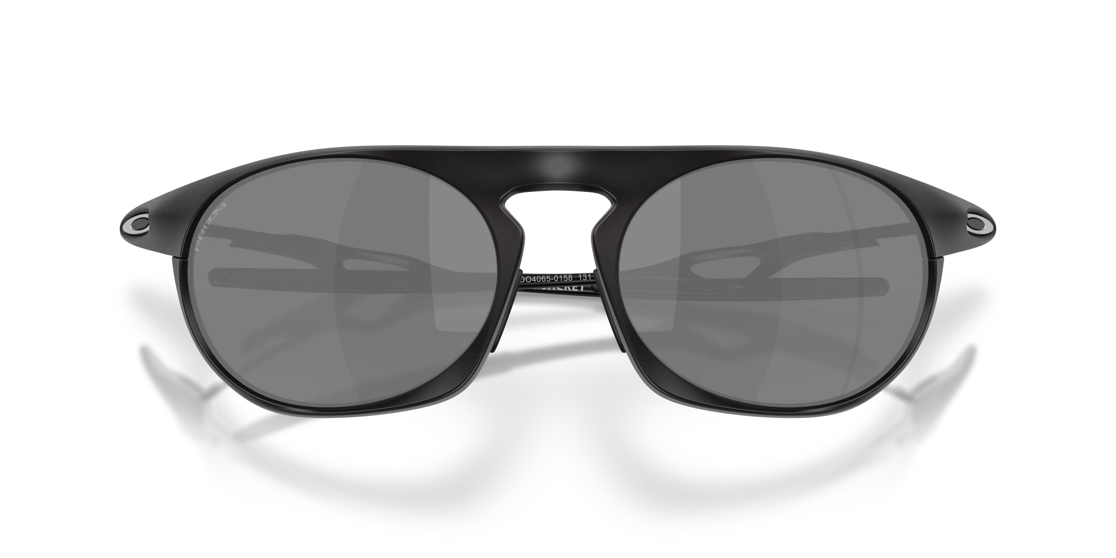 Oakley OO4065 NEO JACKET 406501 Occhiali da sole Alluminio Nero Grigio Rotonda Normale - immagine 2