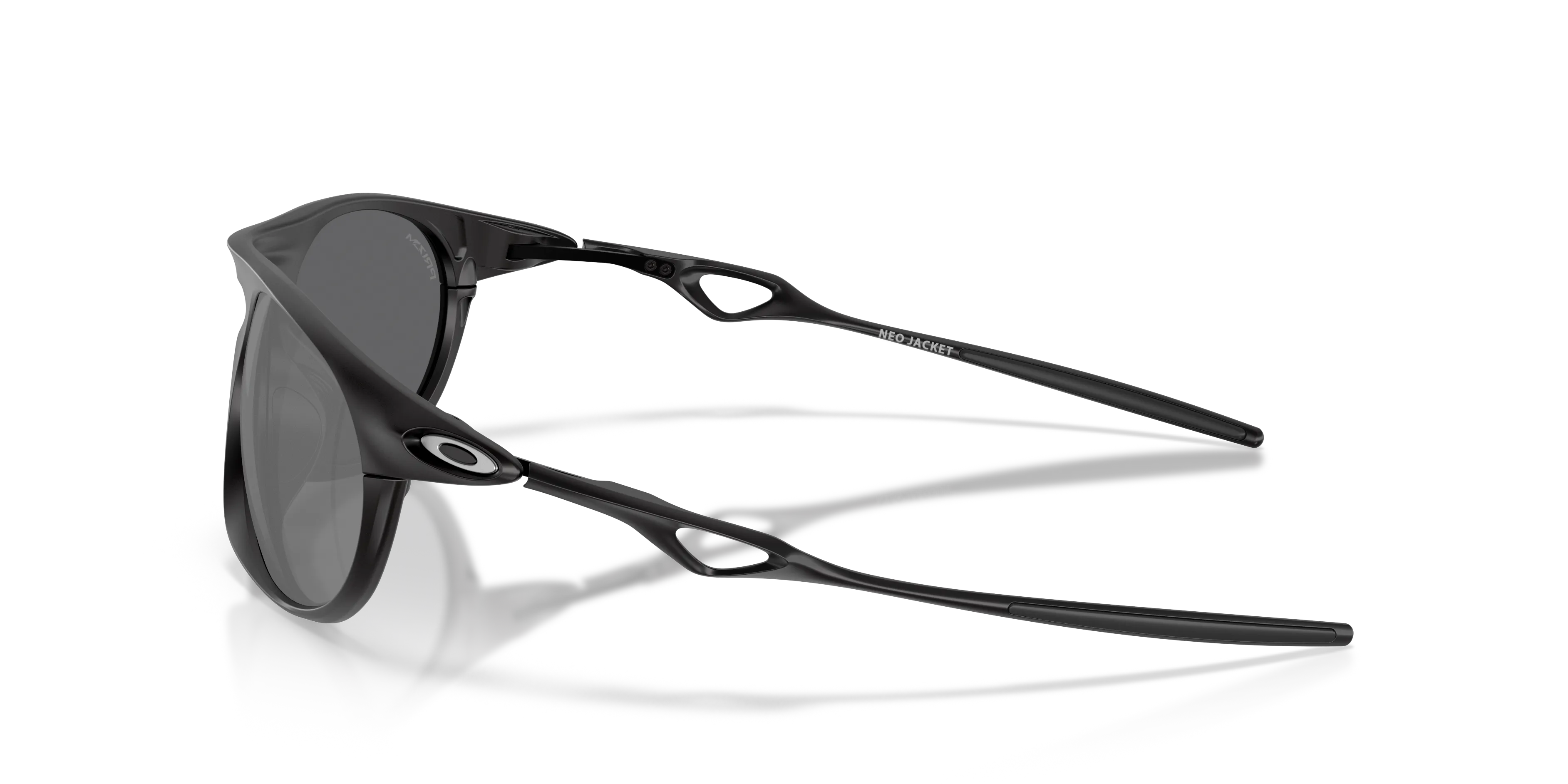 Oakley OO4065 NEO JACKET 406501 Occhiali da sole Alluminio Nero Grigio Rotonda Normale - immagine 4
