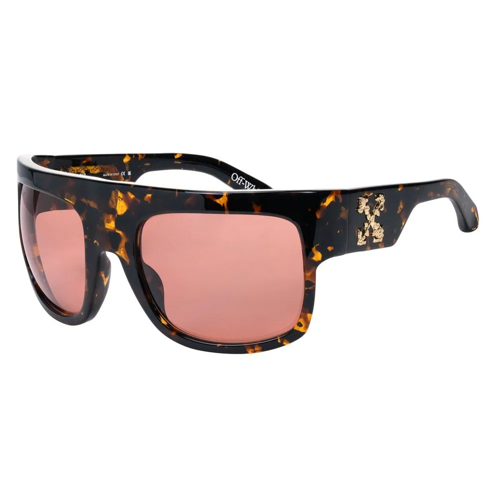 Off-White OW1065 CLIFFORD 162 Occhiali da sole Acetato Havana Arancione Avvolgente Normale - immagine 1