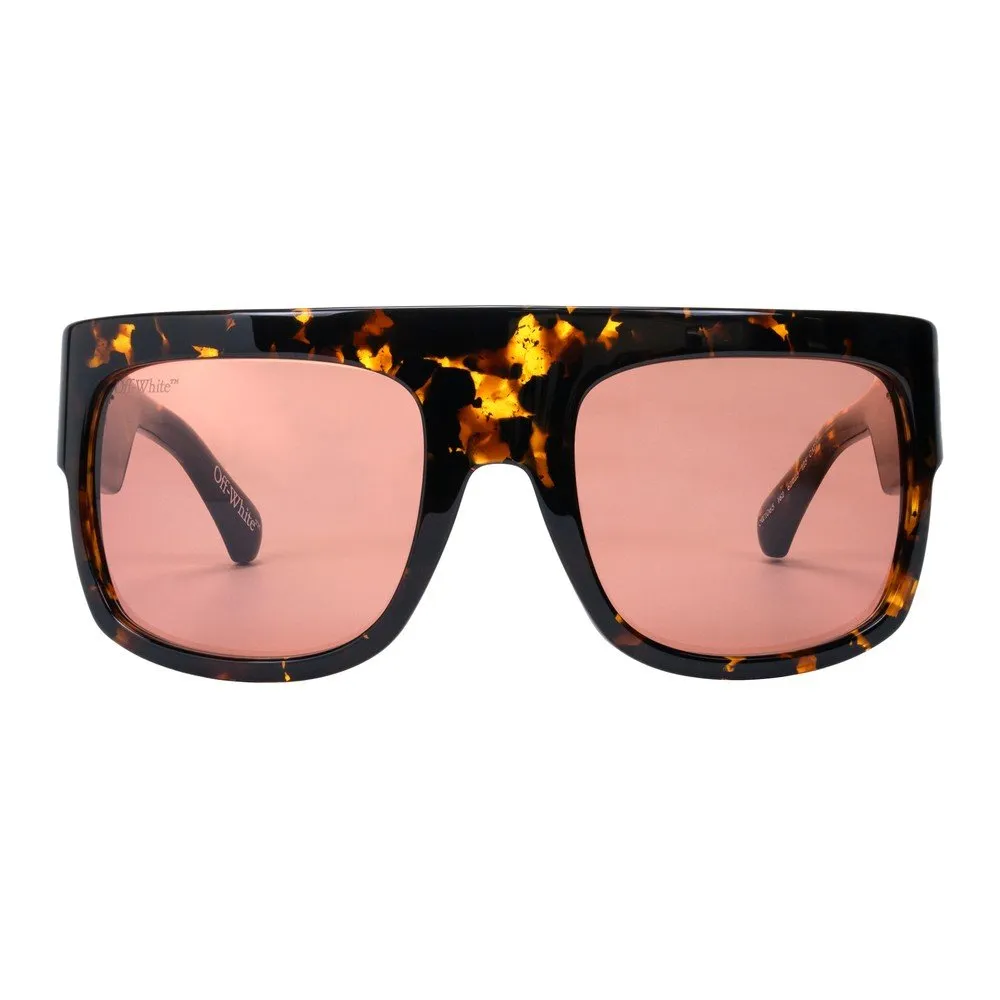 Off-White OW1065 CLIFFORD 162 Occhiali da sole Acetato Havana Arancione Avvolgente Normale - immagine 2