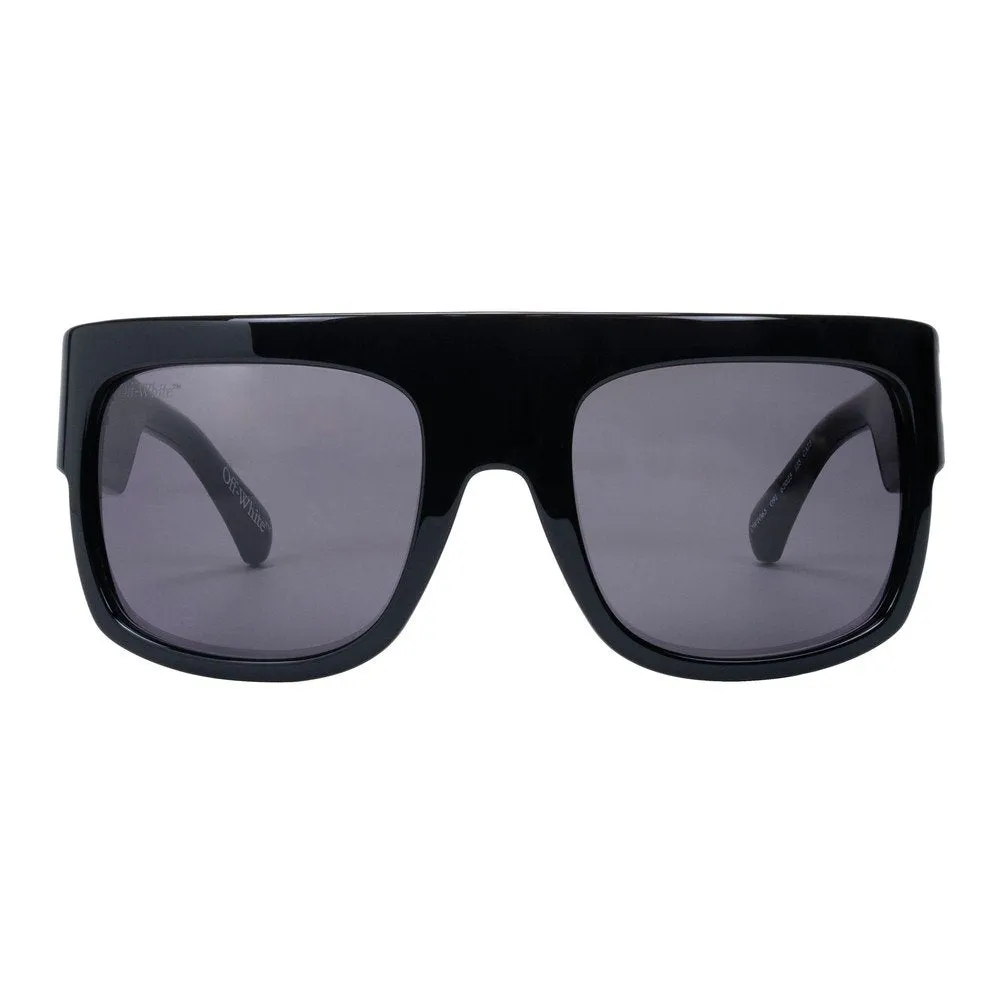 Off-White OW1065 CLIFFORD 091 Occhiali da sole Acetato Nero Grigio Avvolgente Normale - immagine 2