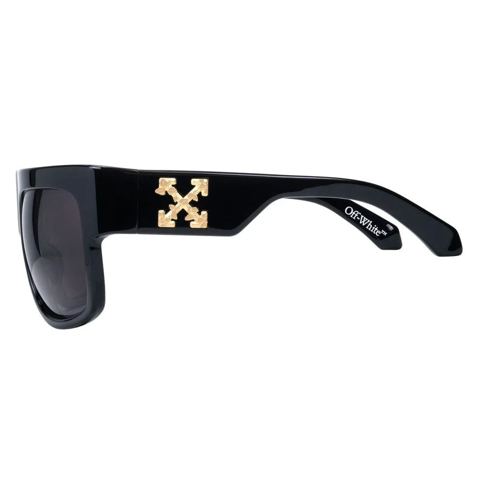 Off-White OW1065 CLIFFORD 091 Occhiali da sole Acetato Nero Grigio Avvolgente Normale - immagine 3