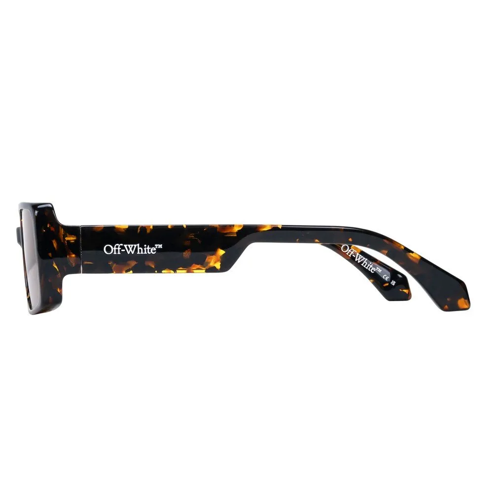 Off-White OW1064 SPENCER 162 Occhiali da sole Acetato Havana Marrone Squadrata Normale - immagine 3